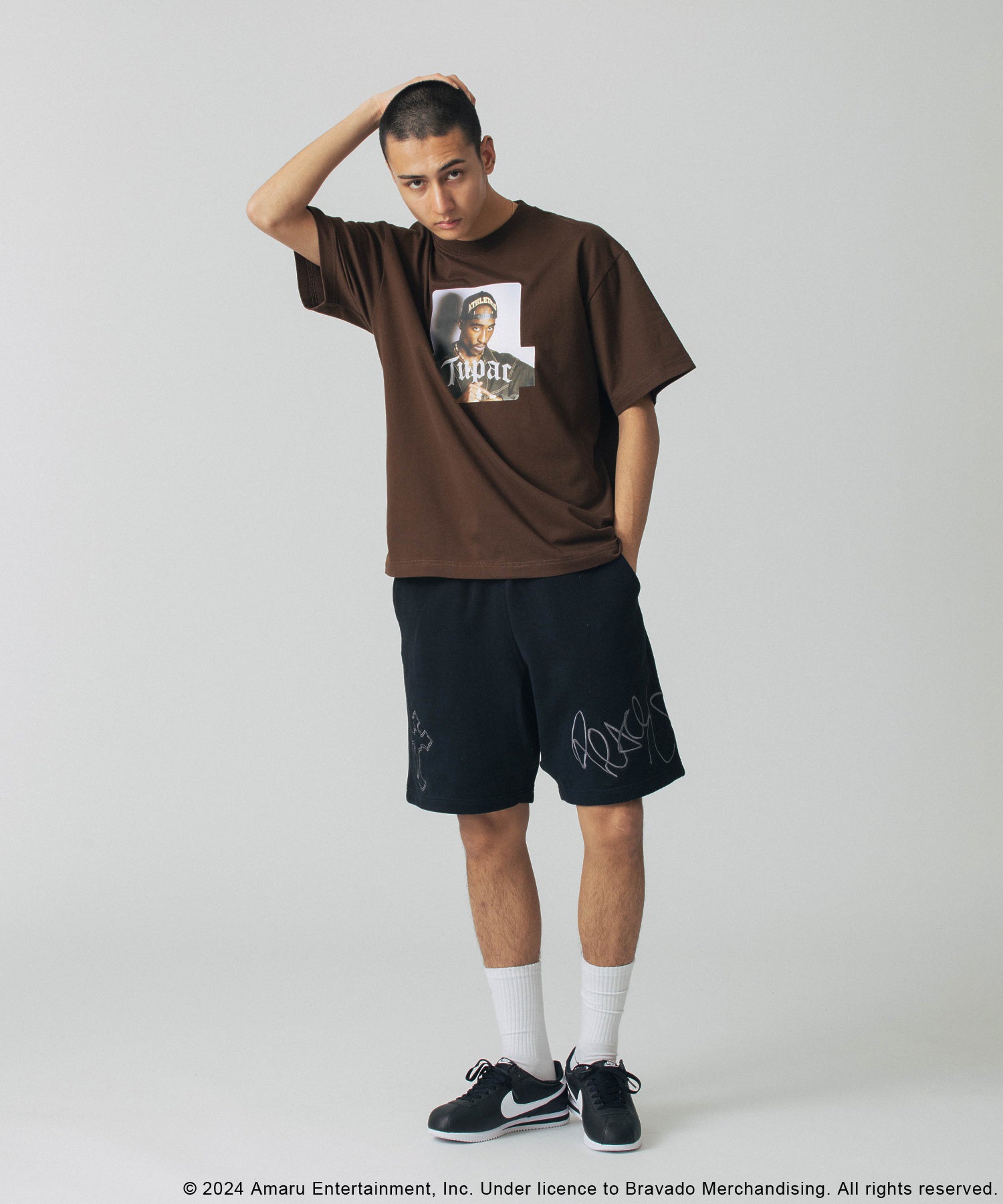 เสื้อยืดแขนสั้น XLARGE รุ่น XLARGEXTUPAC BOX LOGO S/S TEE