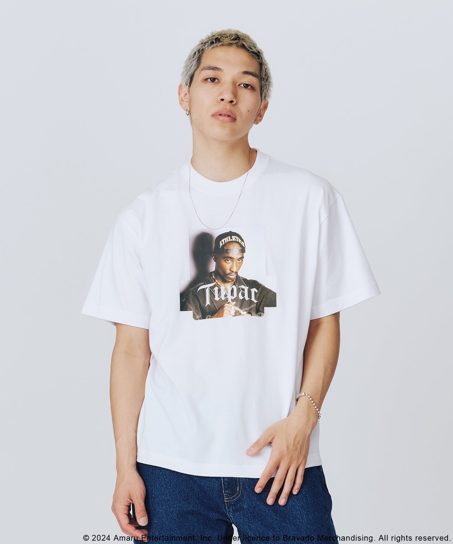 เสื้อยืดแขนสั้น XLARGE รุ่น XLARGEXTUPAC BOX LOGO S/S TEE
