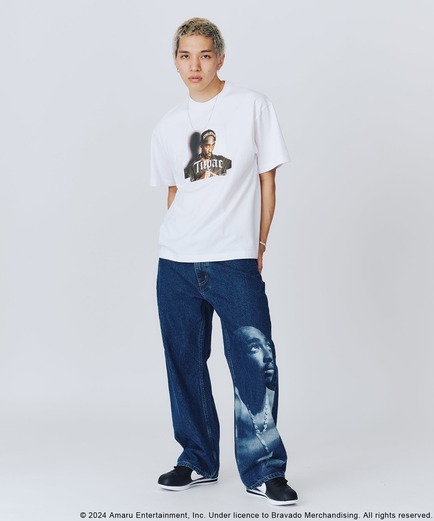 เสื้อยืดแขนสั้น XLARGE รุ่น XLARGEXTUPAC BOX LOGO S/S TEE