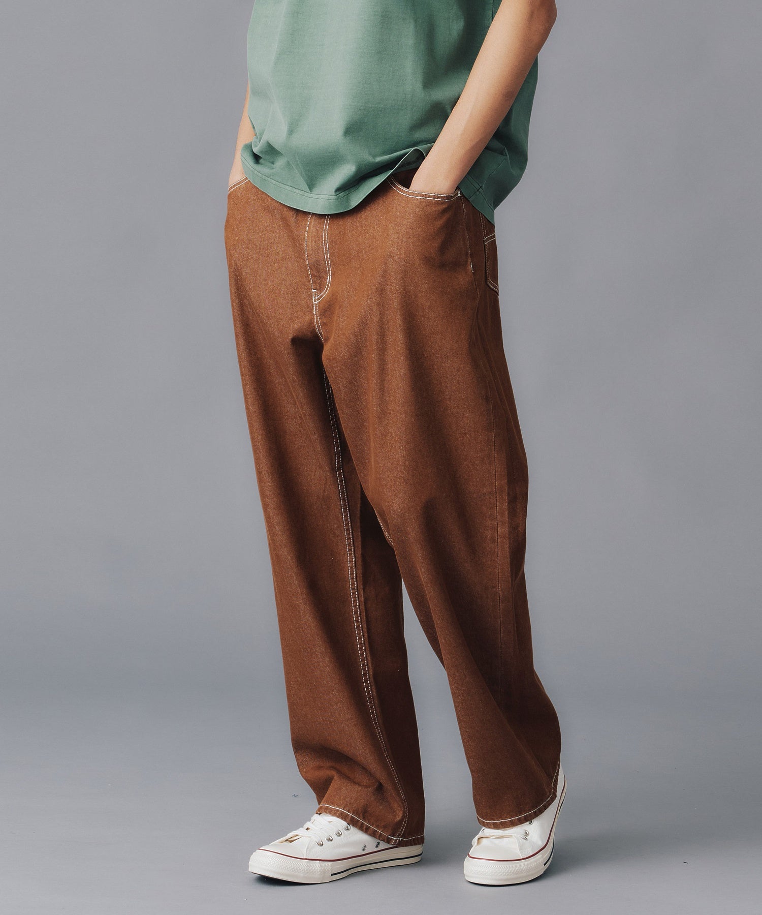 กางเกงยีนส์ผ้าเดนิม XLARGE รุ่น COLOR DENIM PANTS