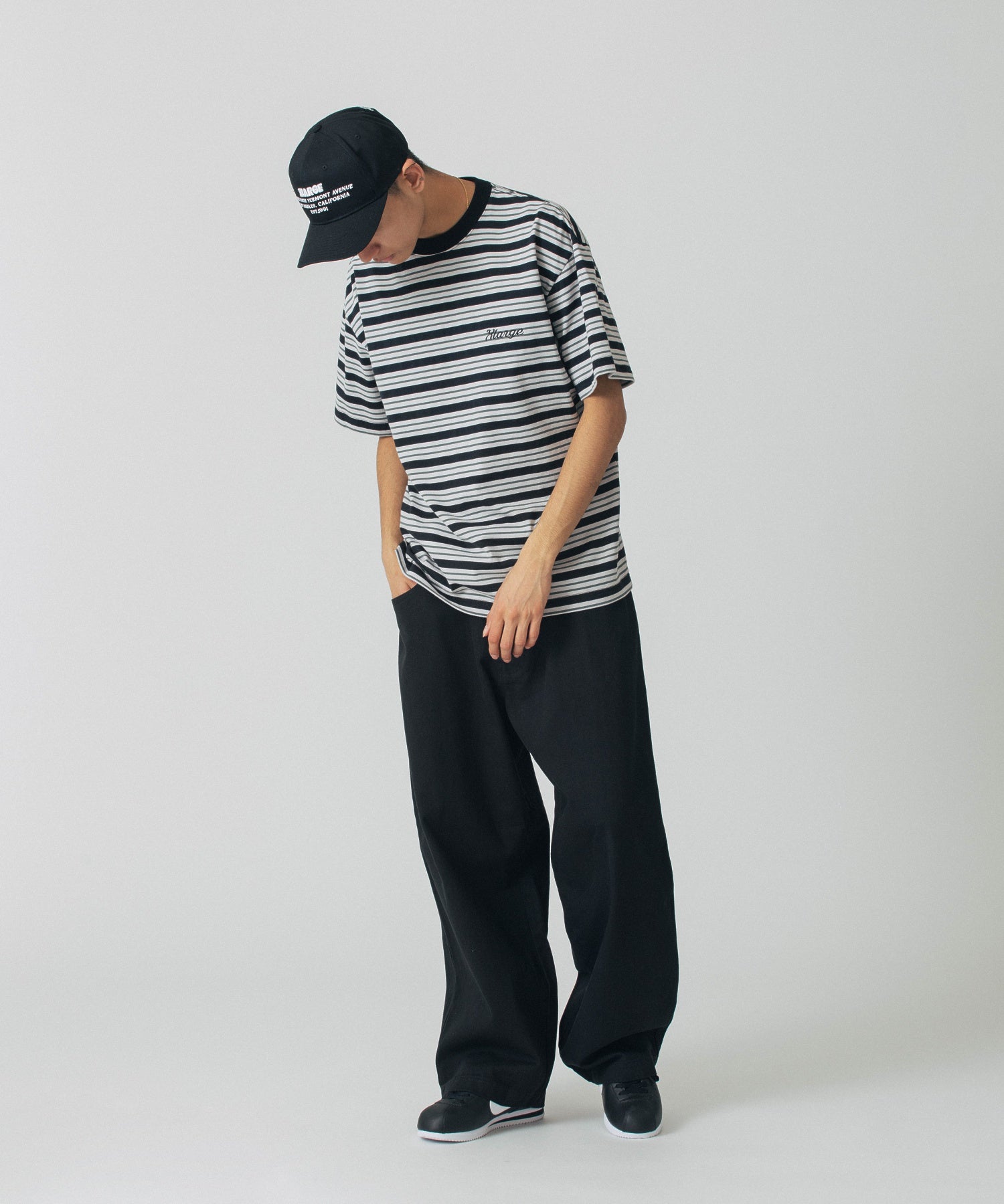 เสื้อยืดแขนสั้น XLARGE รุ่น Striped S/S Tee