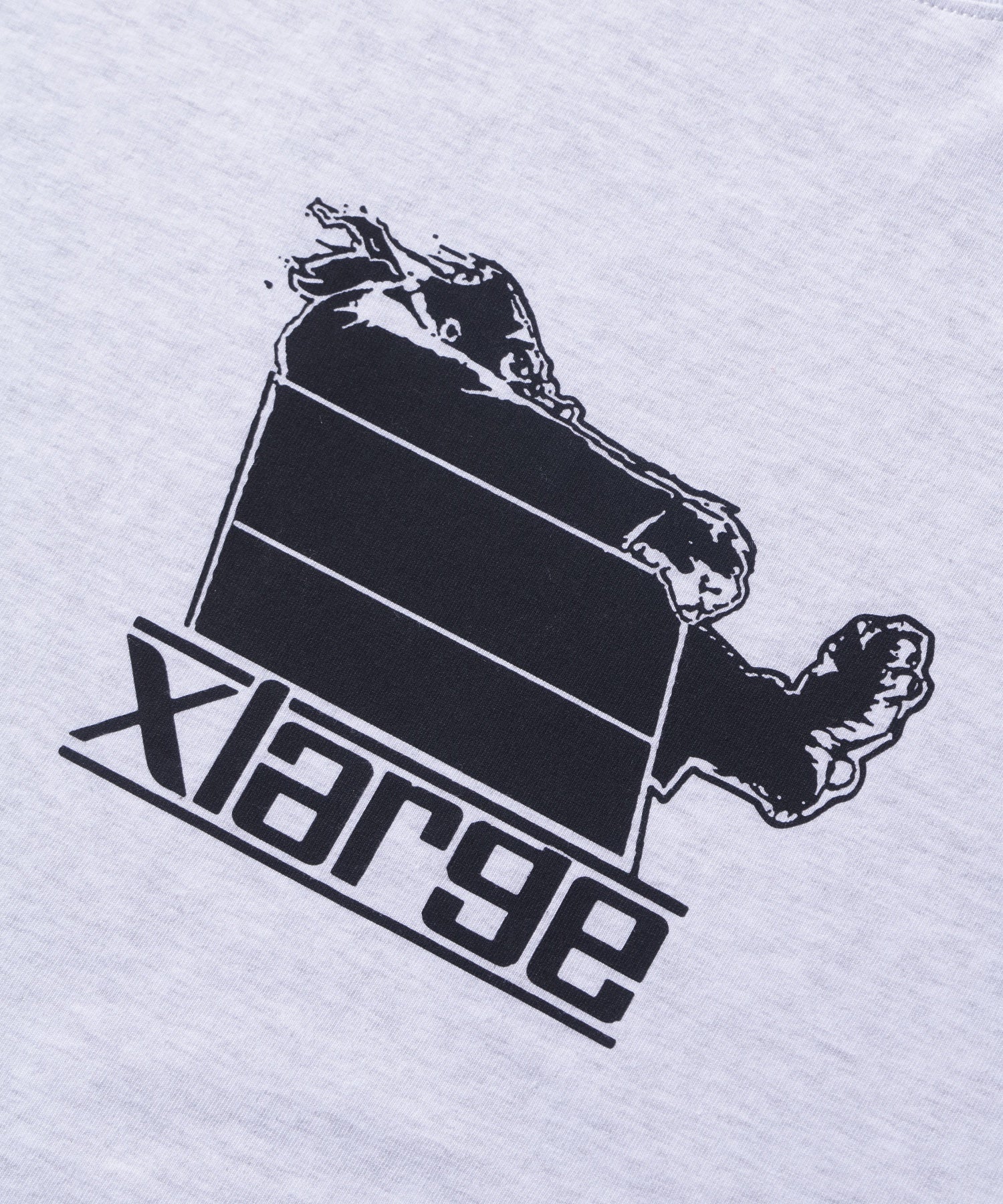 เสื้อยืดแขนสั้น XLARGE รุ่น Wind Pressure S/S Tee