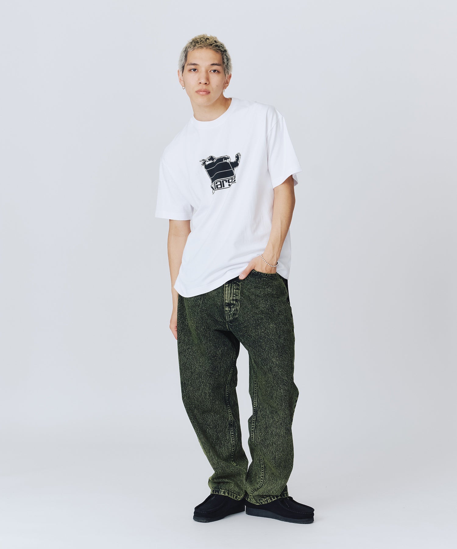 เสื้อยืดแขนสั้น XLARGE รุ่น Wind Pressure S/S Tee