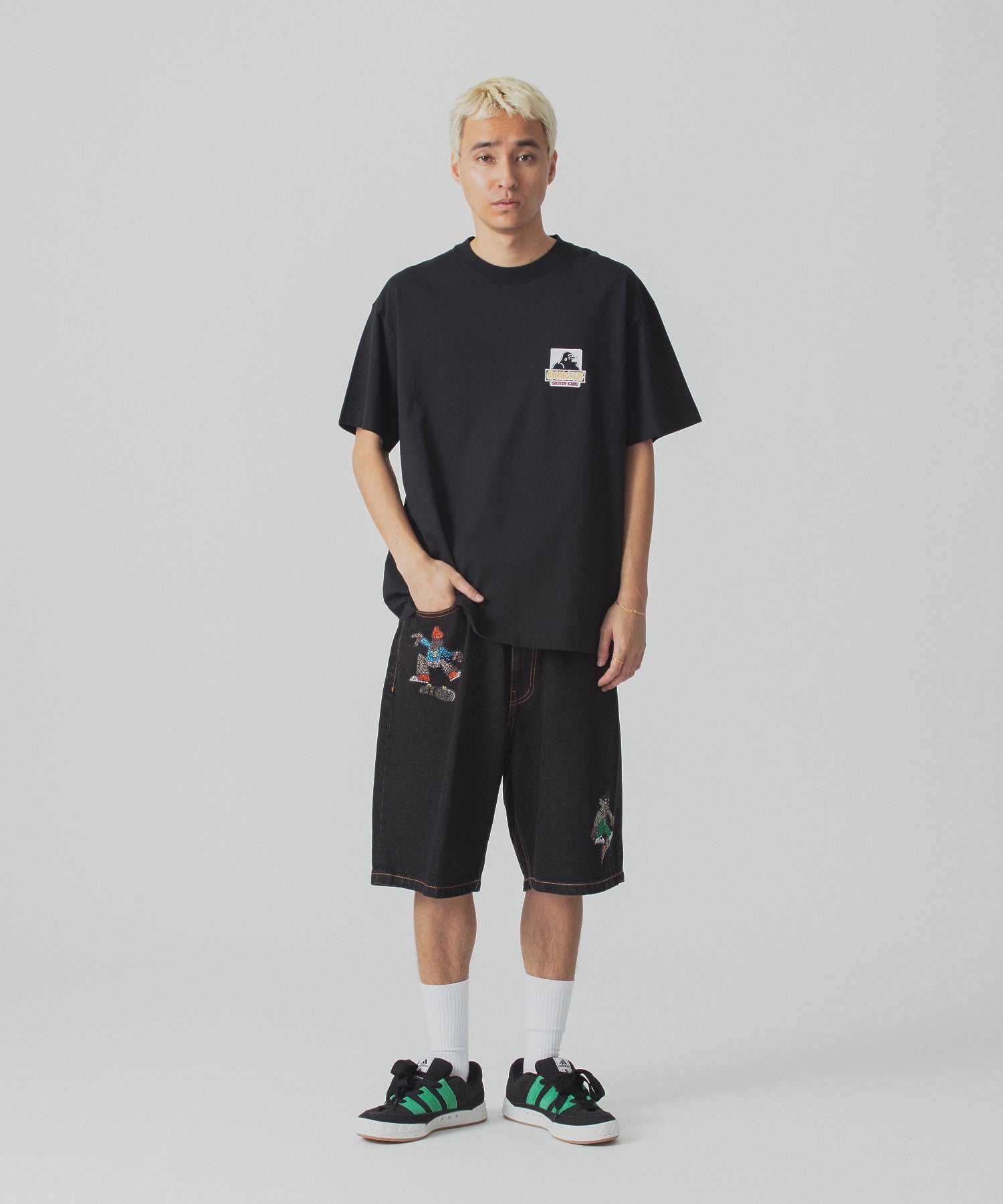 เสื้อยืดแขนสั้น Xlarge รุ่น XlargeXCrenshaw Skate Club Og s/s Tee