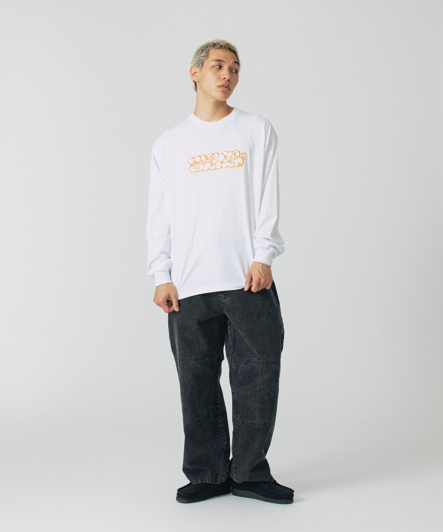 กางเกงขายาว XLARGE รุ่น Overdyed Double Knee Pants