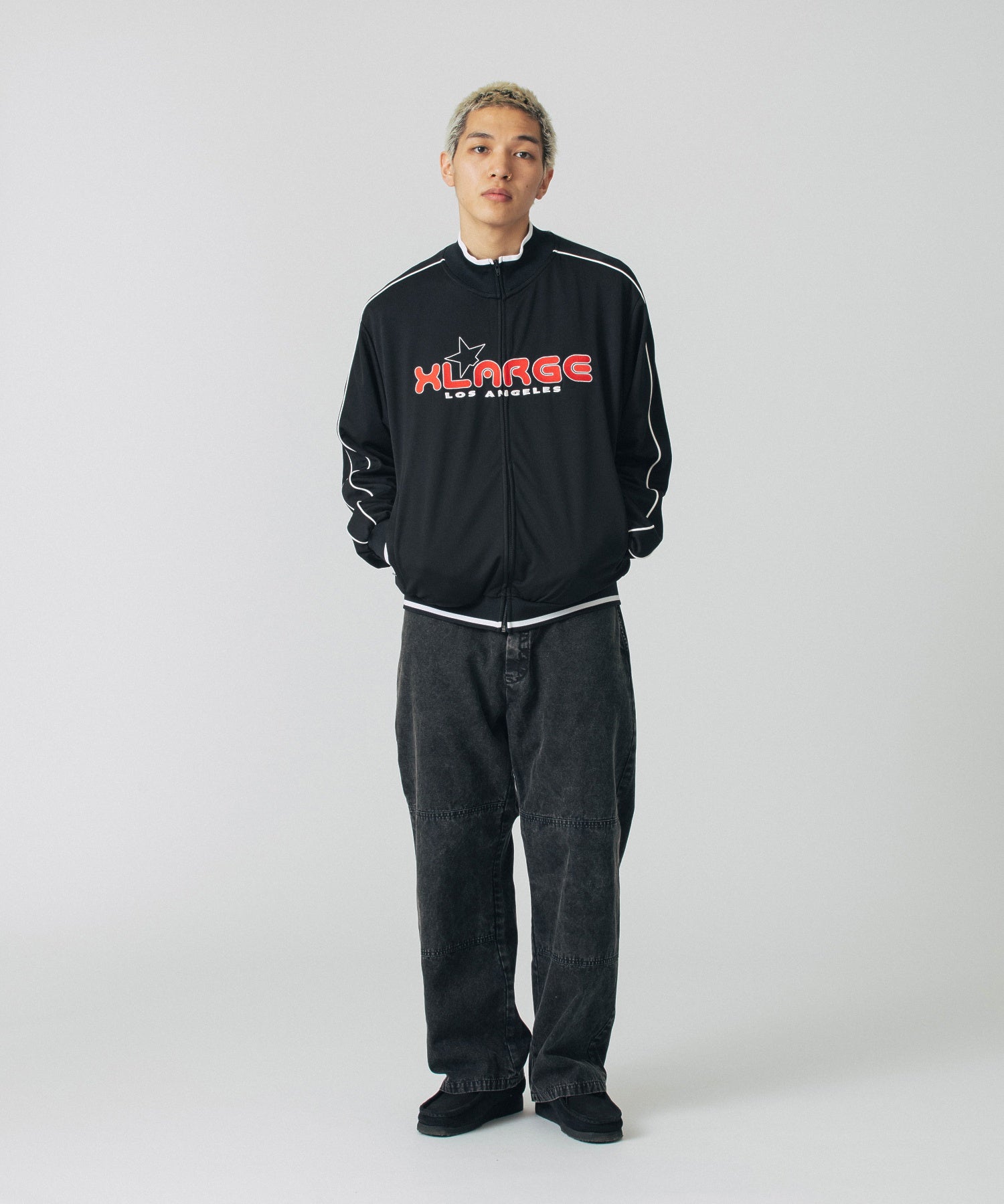 กางเกงขายาว XLARGE รุ่น Overdyed Double Knee Pants