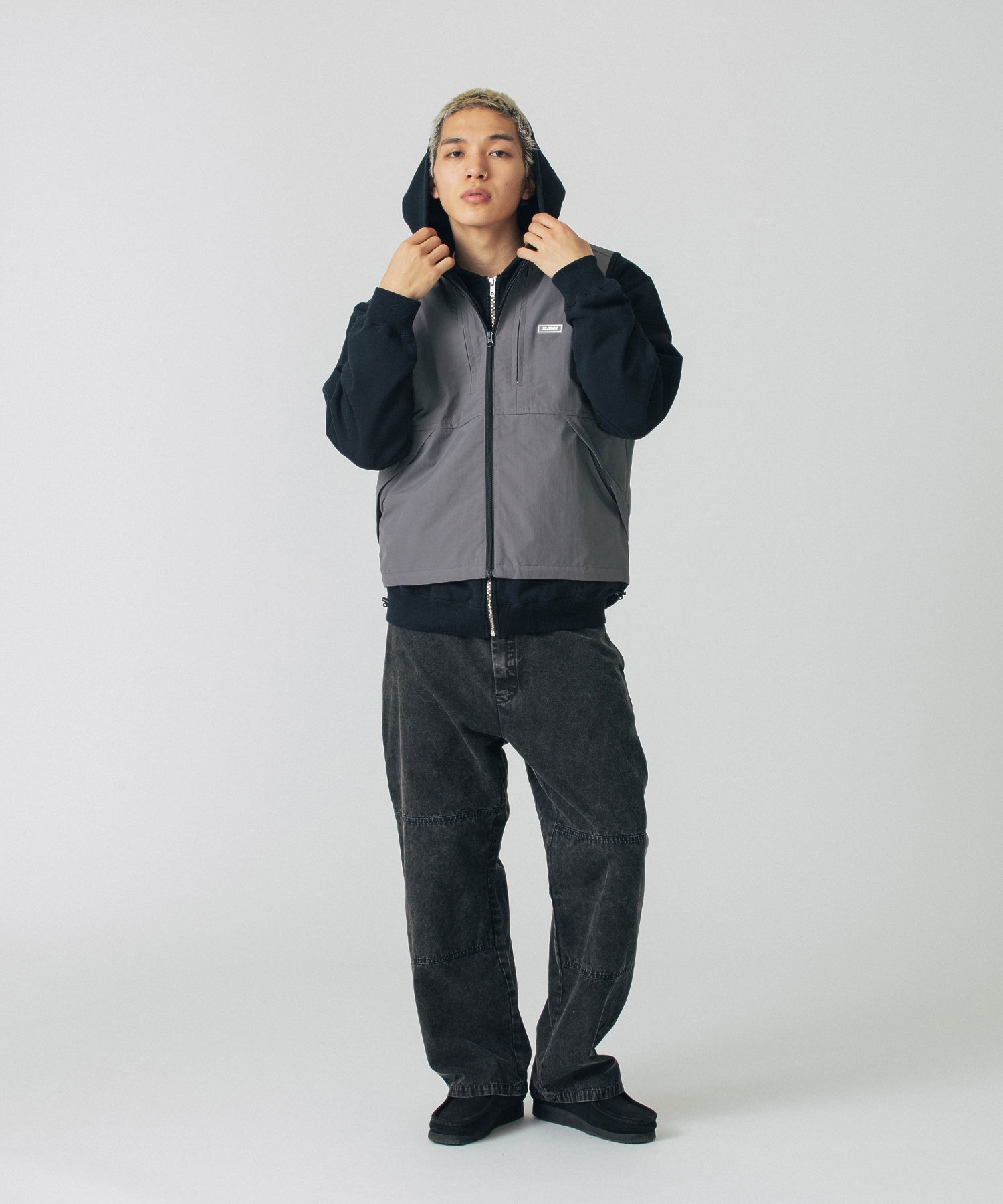 กางเกงขายาว XLARGE รุ่น Overdyed Double Knee Pants