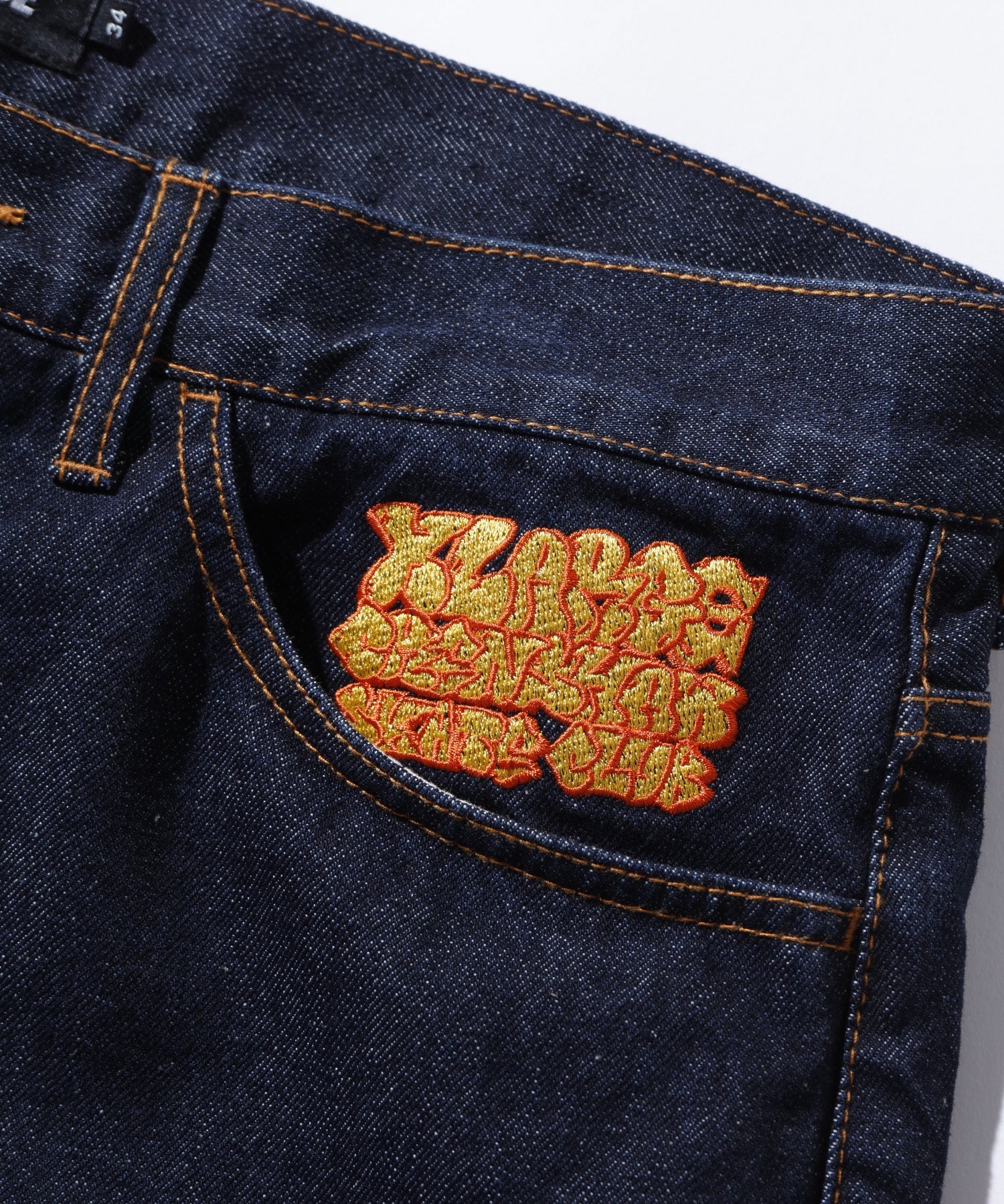 กางเกงขาสั้น Xlarge รุ่น Xlarge×Crenshaw Skate Club Denim Short Pants