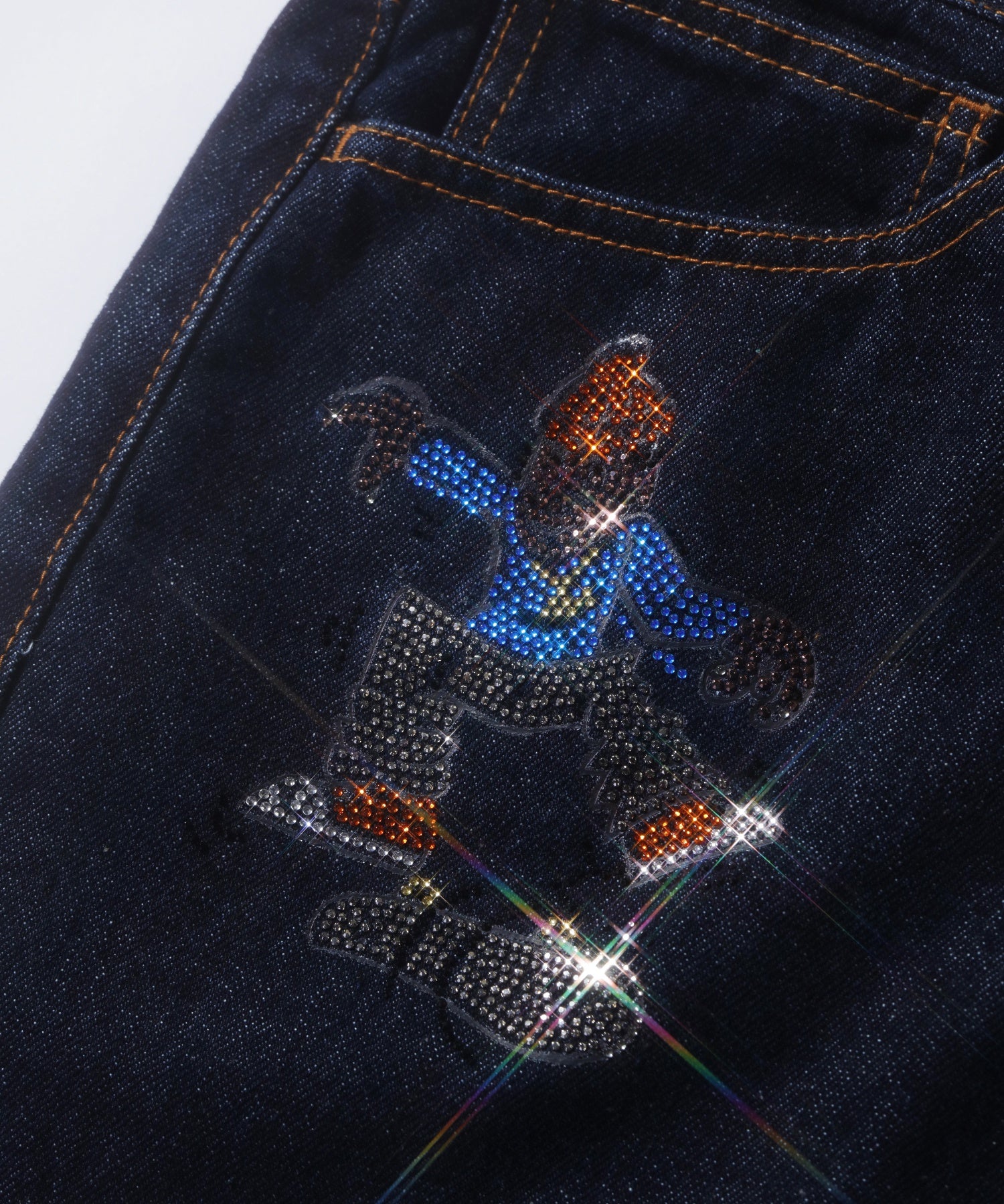 กางเกงขาสั้น Xlarge รุ่น Xlarge×Crenshaw Skate Club Denim Short Pants
