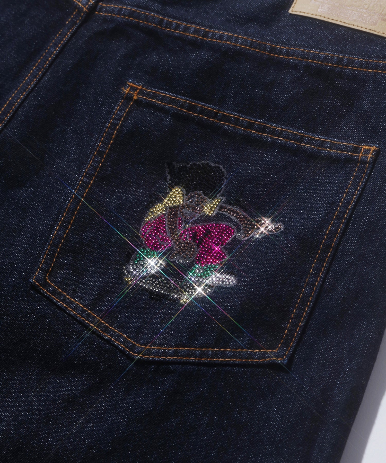 กางเกงขาสั้น Xlarge รุ่น Xlarge×Crenshaw Skate Club Denim Short Pants