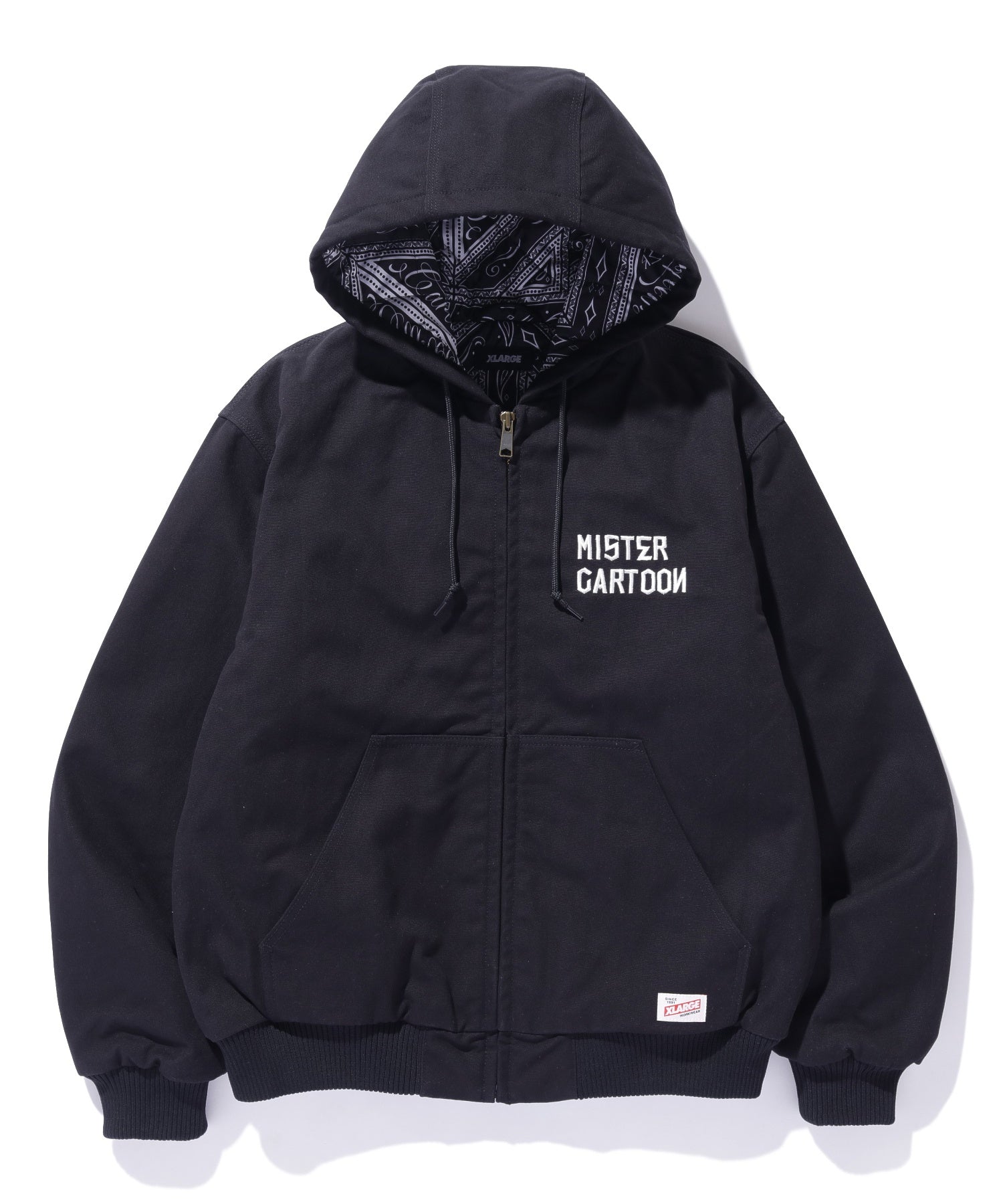 เสื้อแจ็คเก็ต XLARGE รุ่น XLARGE x Mr.Cartoon Hooded Work Jacket