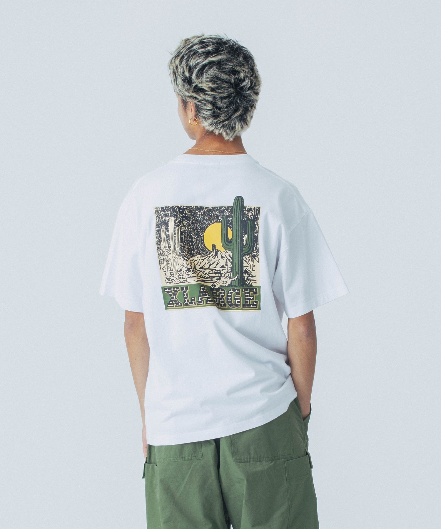 เสื้อยืดแขนสั้น XLARGE รุ่น Desert S/S Tee