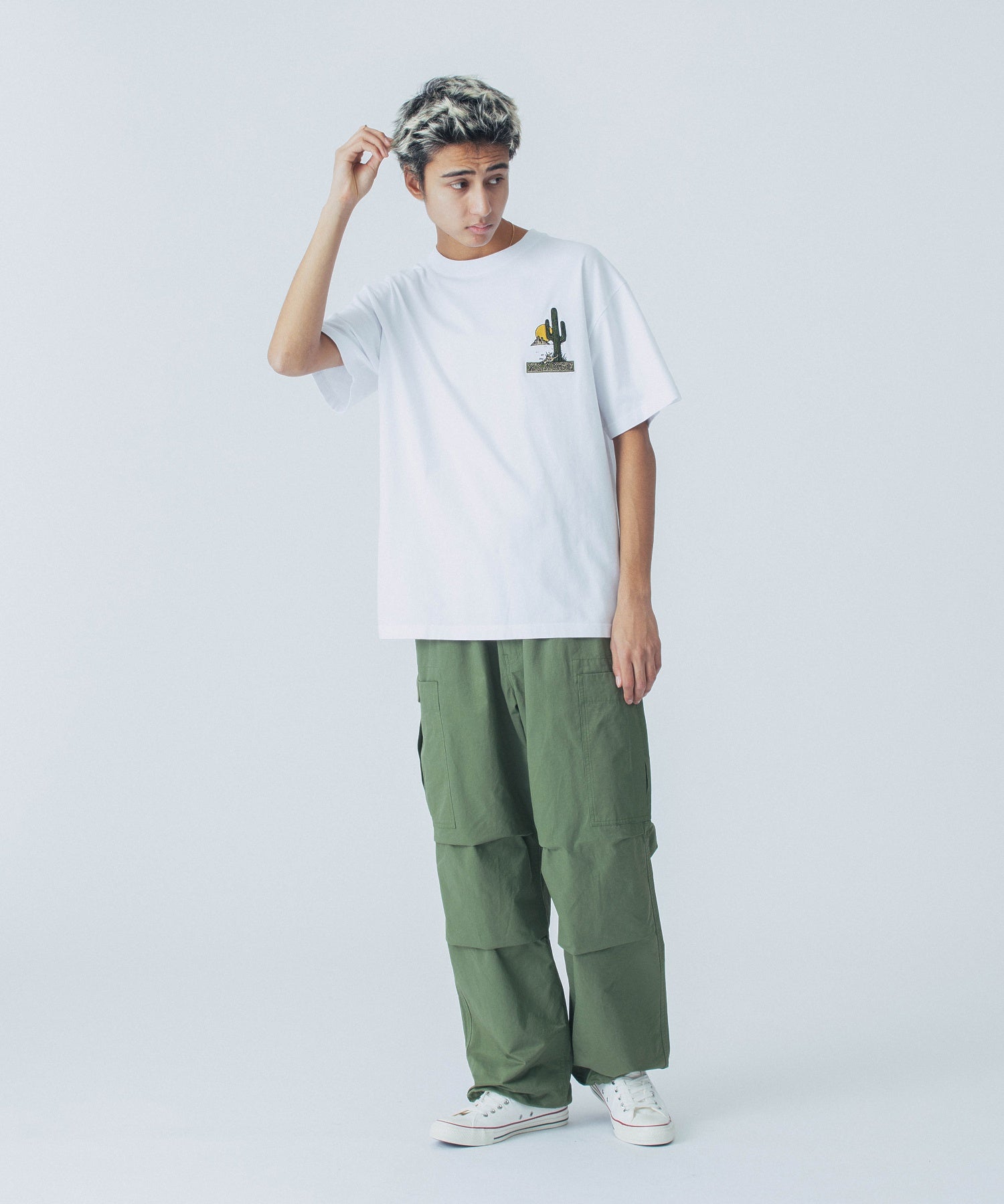 เสื้อยืดแขนสั้น XLARGE รุ่น Desert S/S Tee