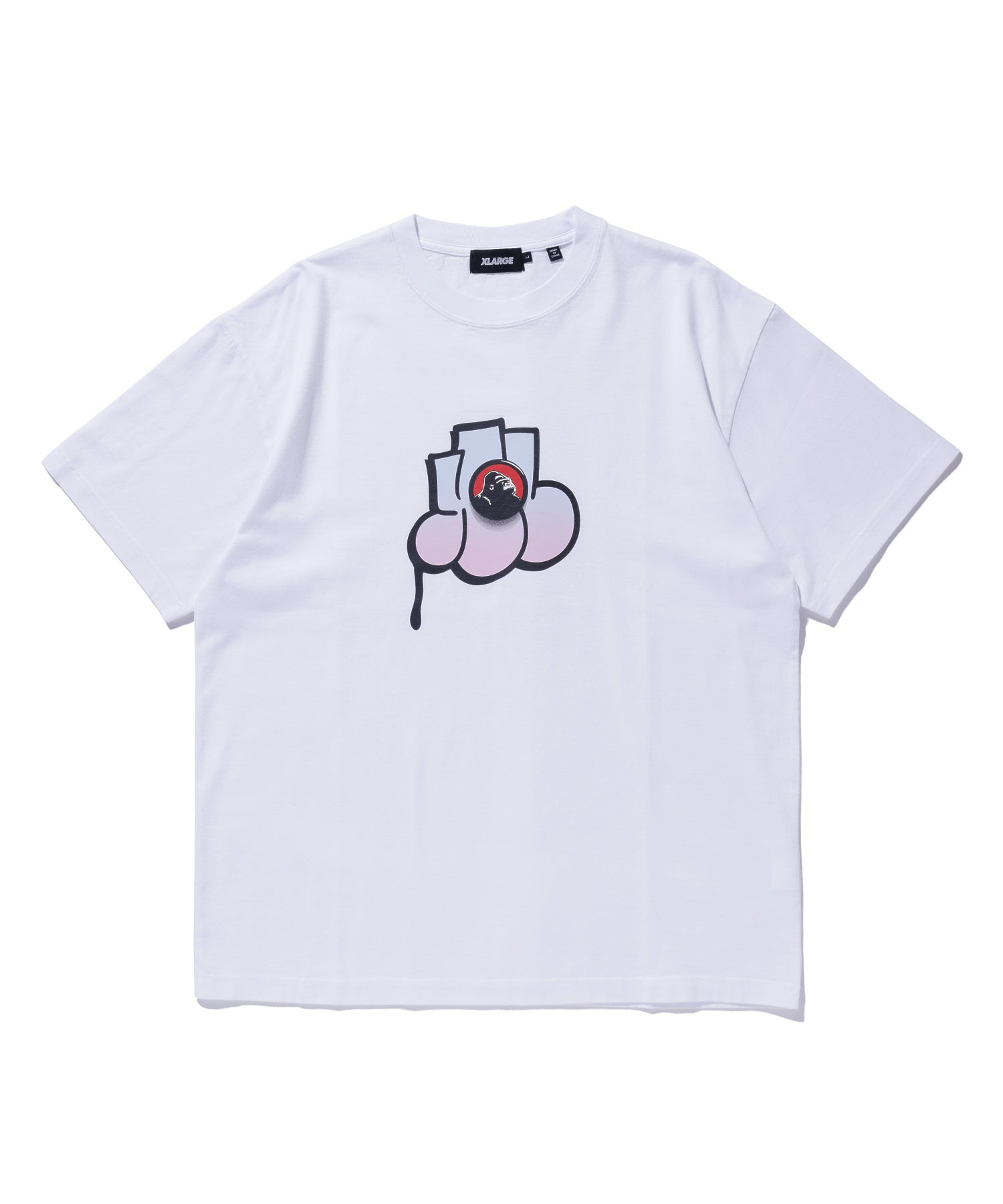 เสื้อยืดแขนสั้น XLARGE รุ่น Throw Up S/S Tee