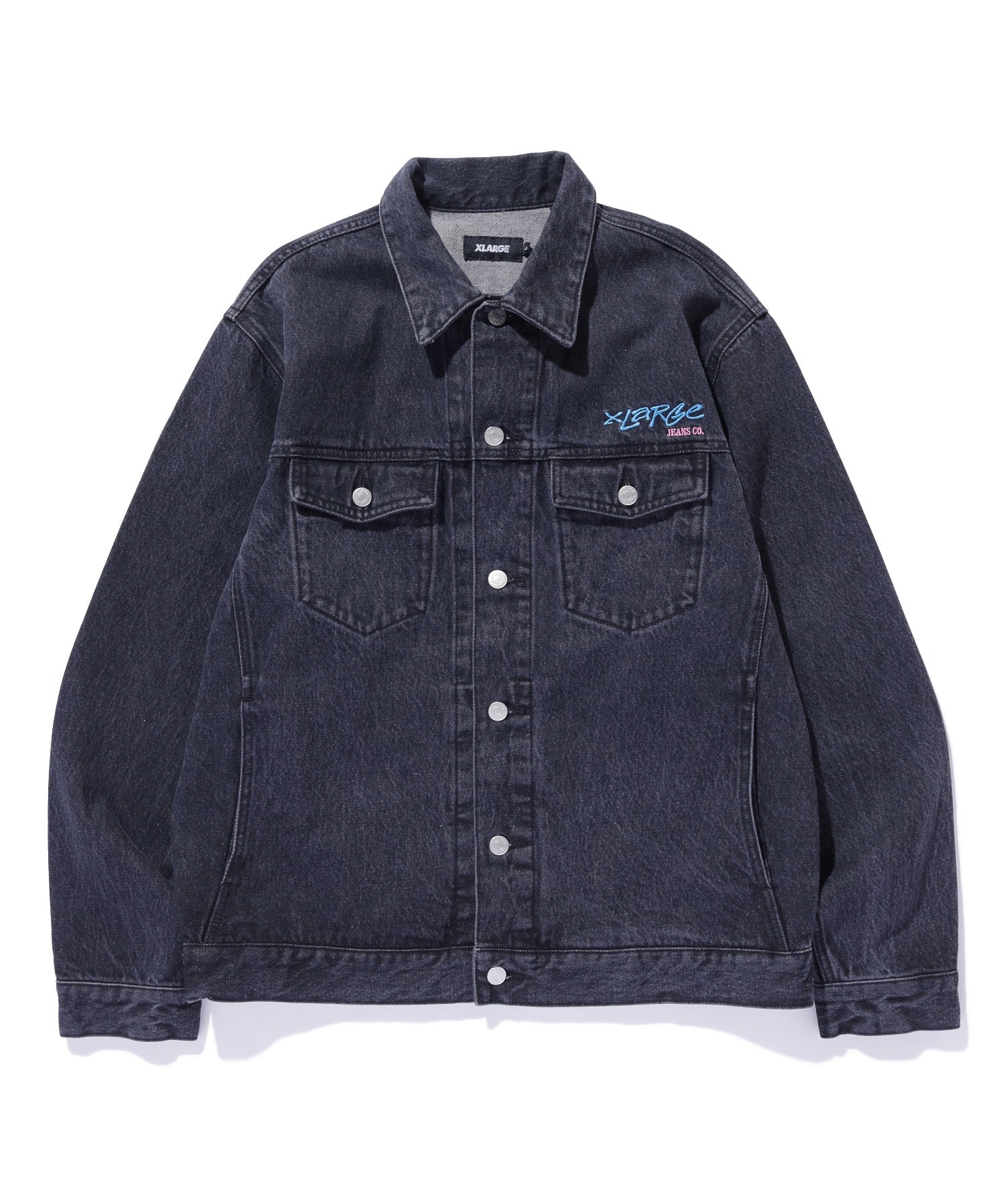 เสื้อแจ็คเก็ต XLARGE รุ่น Side Cutting Denim Jacket