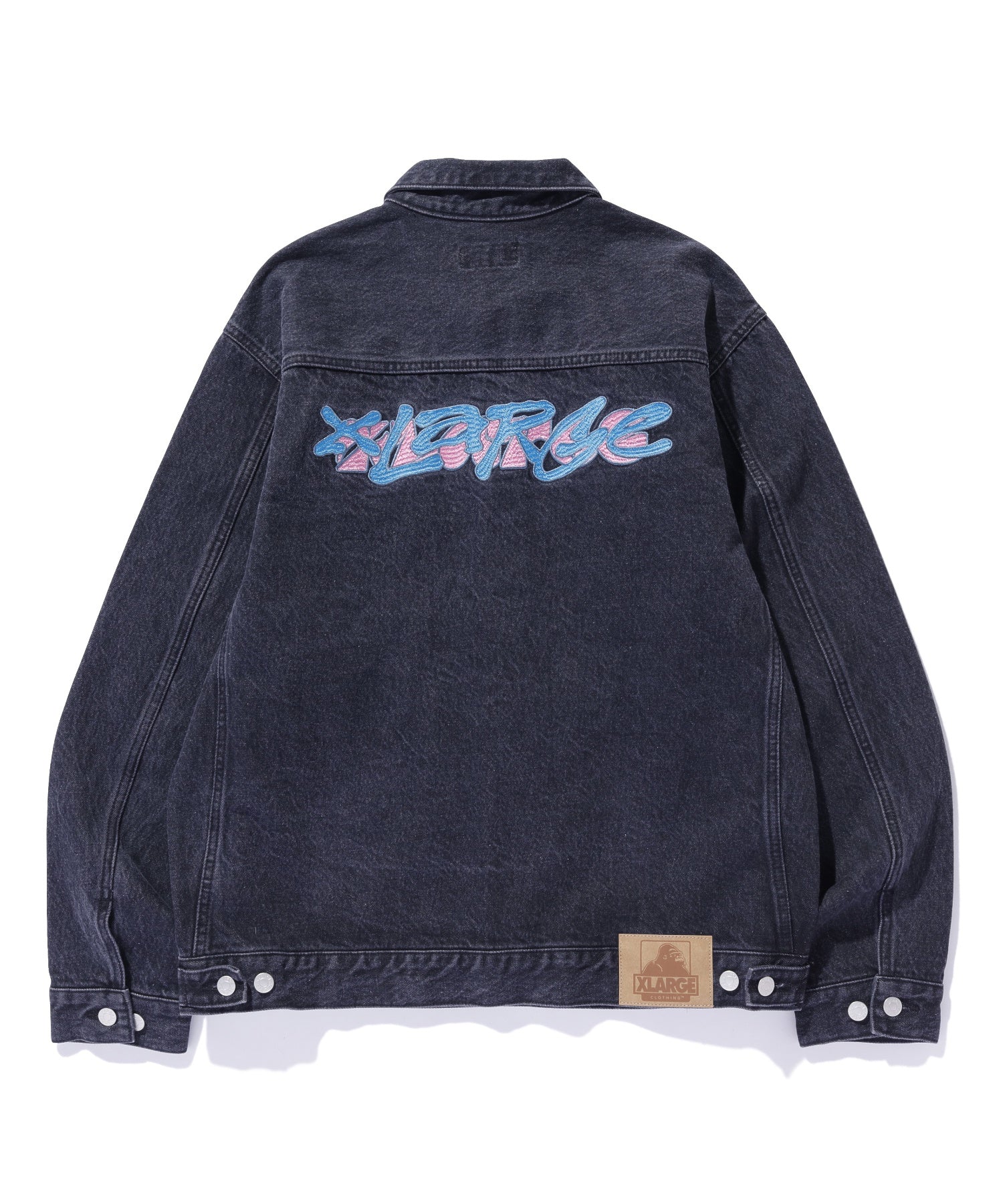 เสื้อแจ็คเก็ต XLARGE รุ่น Side Cutting Denim Jacket
