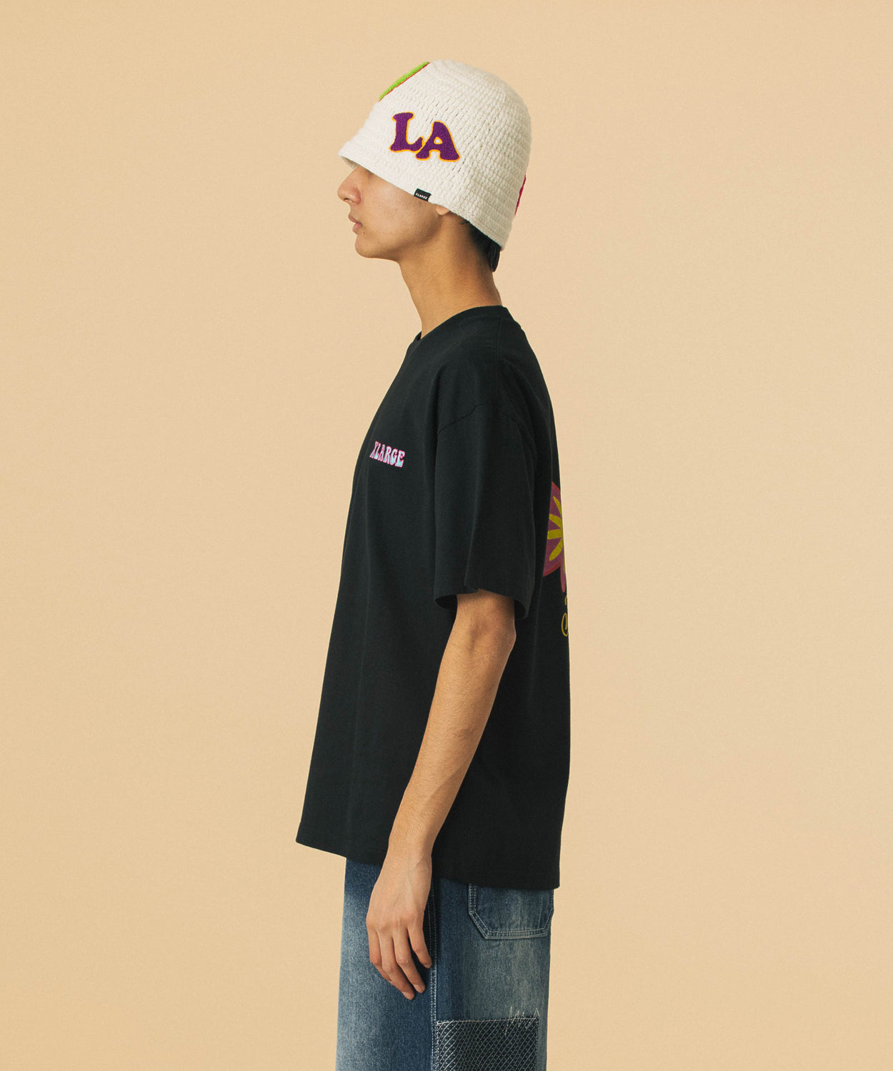 เสื้อยืดแขนสั้น XLARGE รุ่น Flower S/S Tee