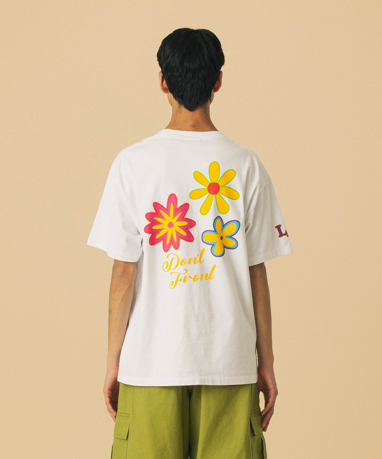 เสื้อยืดแขนสั้น XLARGE รุ่น Flower S/S Tee