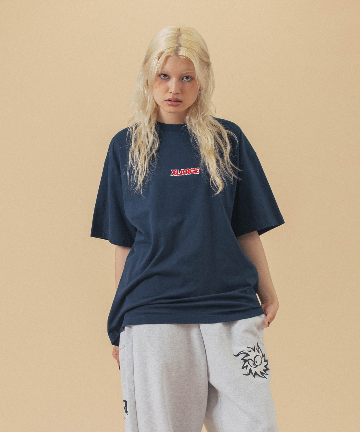 เสื้อยืดแขนสั้น XLARGE รุ่น Slanted Og S/S Tee