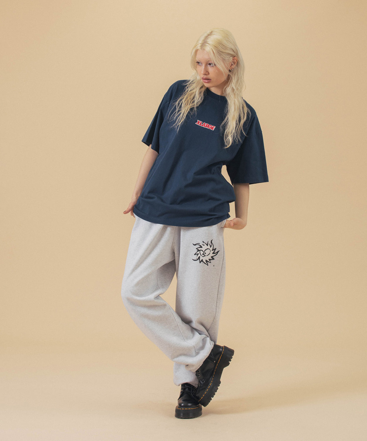 เสื้อยืดแขนสั้น XLARGE รุ่น Slanted Og S/S Tee