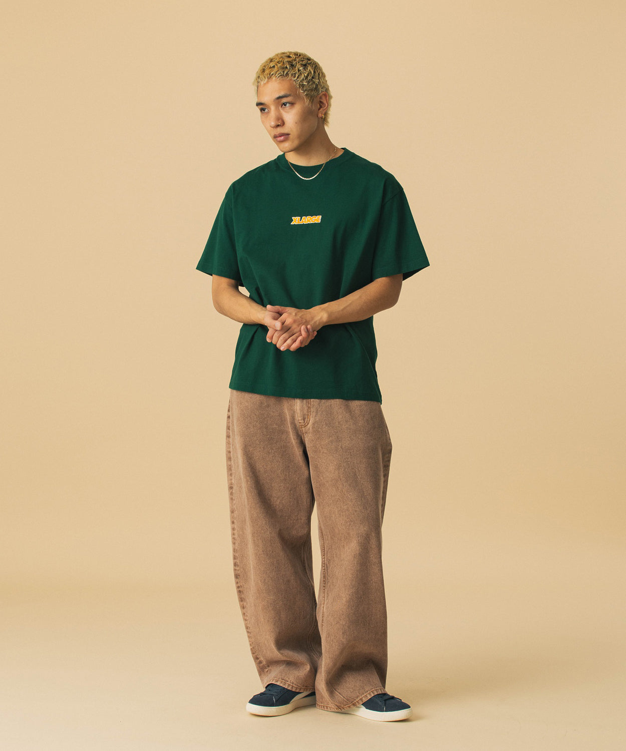 เสื้อยืดแขนสั้น XLARGE รุ่น Slanted Og S/S Tee