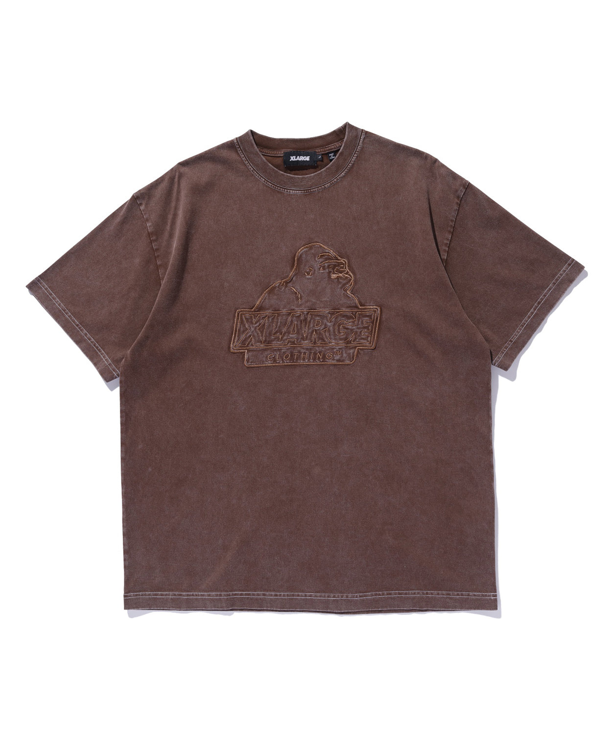 เสื้อยืดแขนสั้น XLARGE รุ่น Chemical Wash Slanted Og S/S Tee