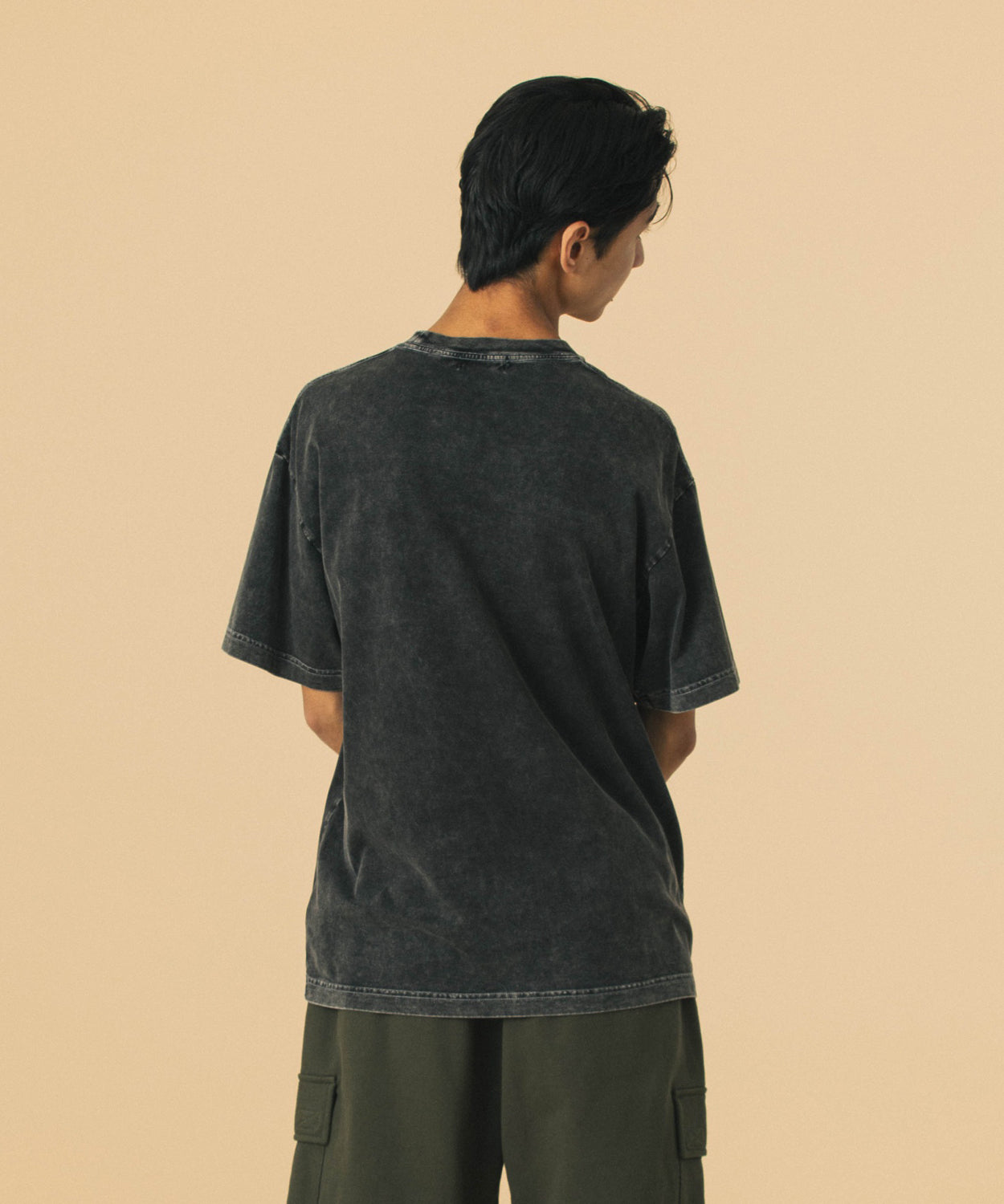 เสื้อยืดแขนสั้น XLARGE รุ่น Chemical Wash Slanted Og S/S Tee