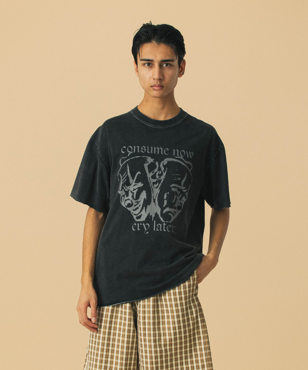 เสื้อยืดแขนสั้น XLARGE รุ่น Two Face S/S Tee