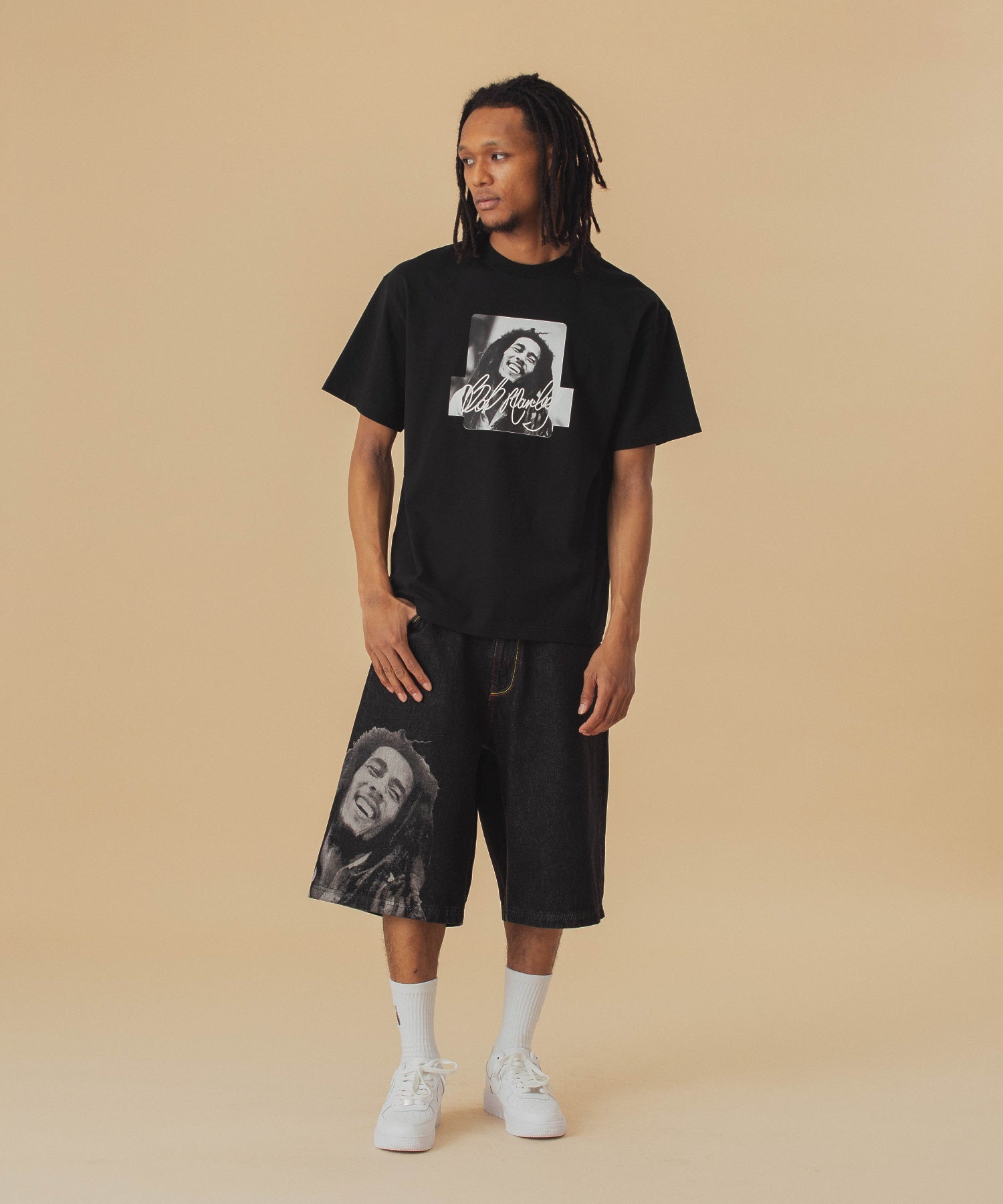 เสื้อยืดแขนสั้น XLARGE รุ่น Xlarge X Bob Marley Box Logo S/S Tee