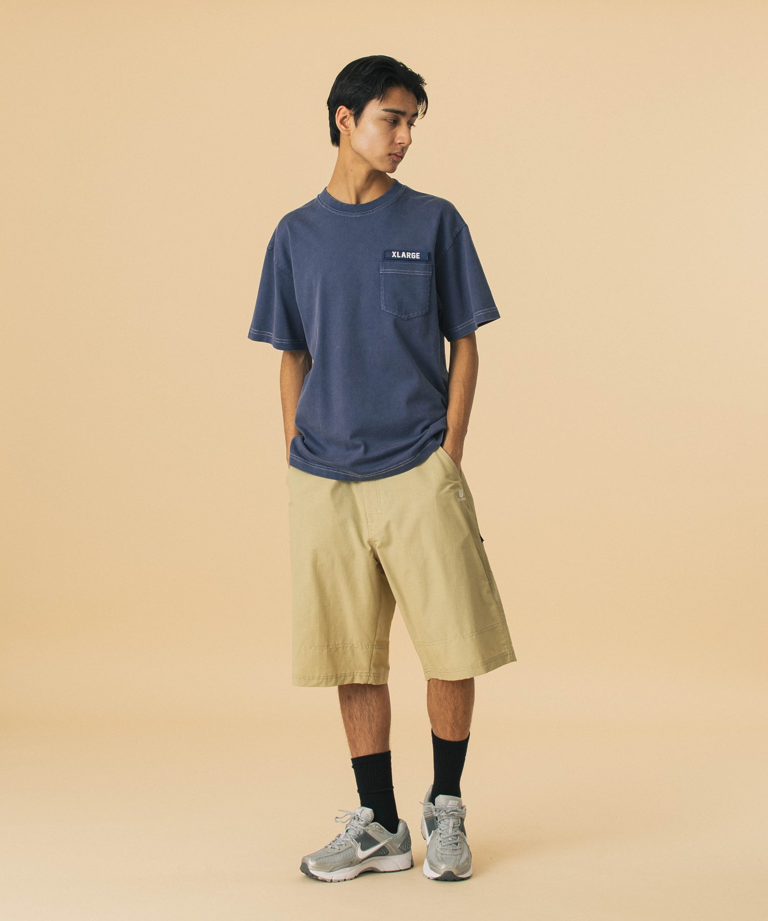 เสื้อยืดแขนสั้น XLARGE รุ่น Military Pocket S/S Tee