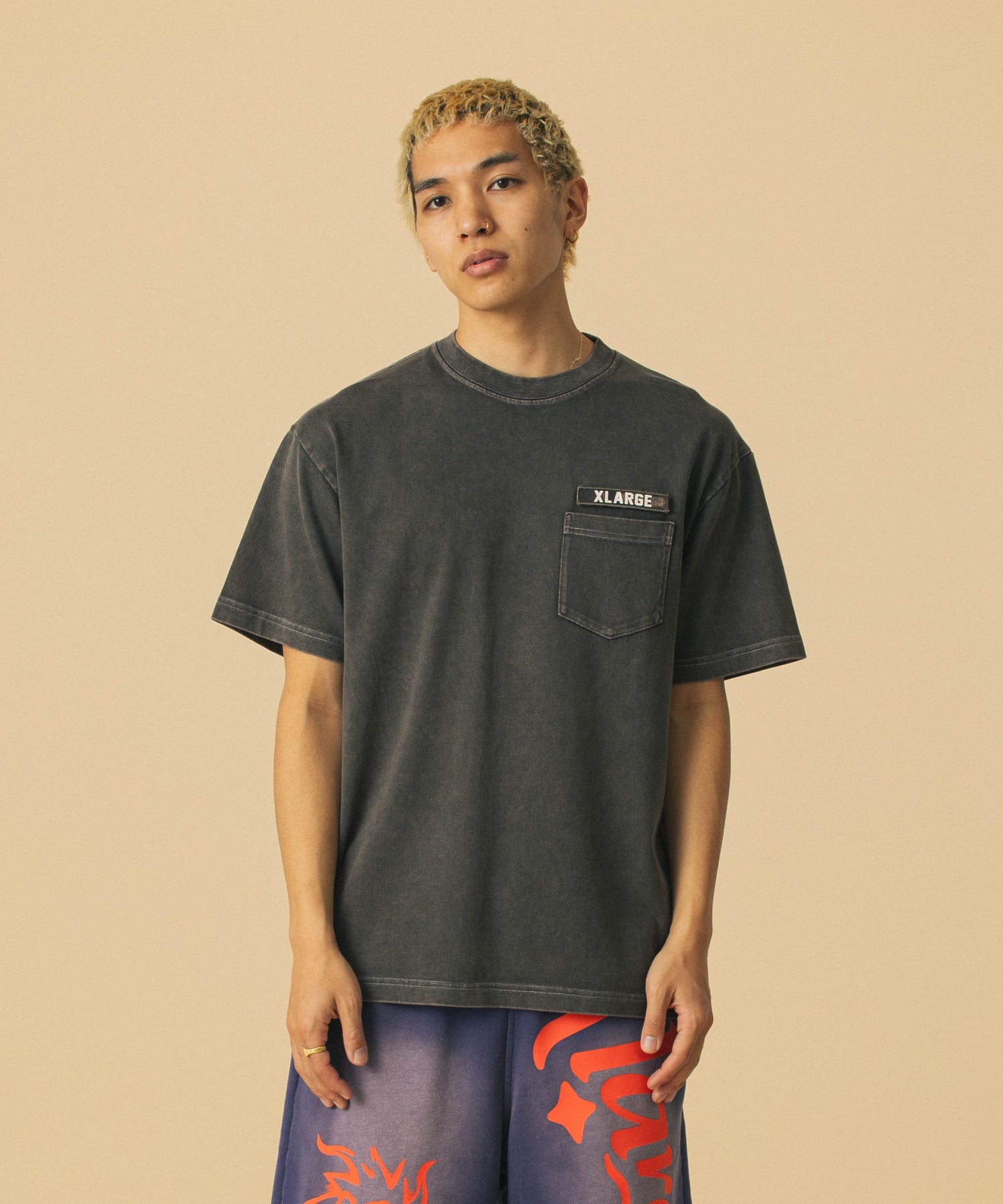 เสื้อยืดแขนสั้น XLARGE รุ่น Military Pocket S/S Tee