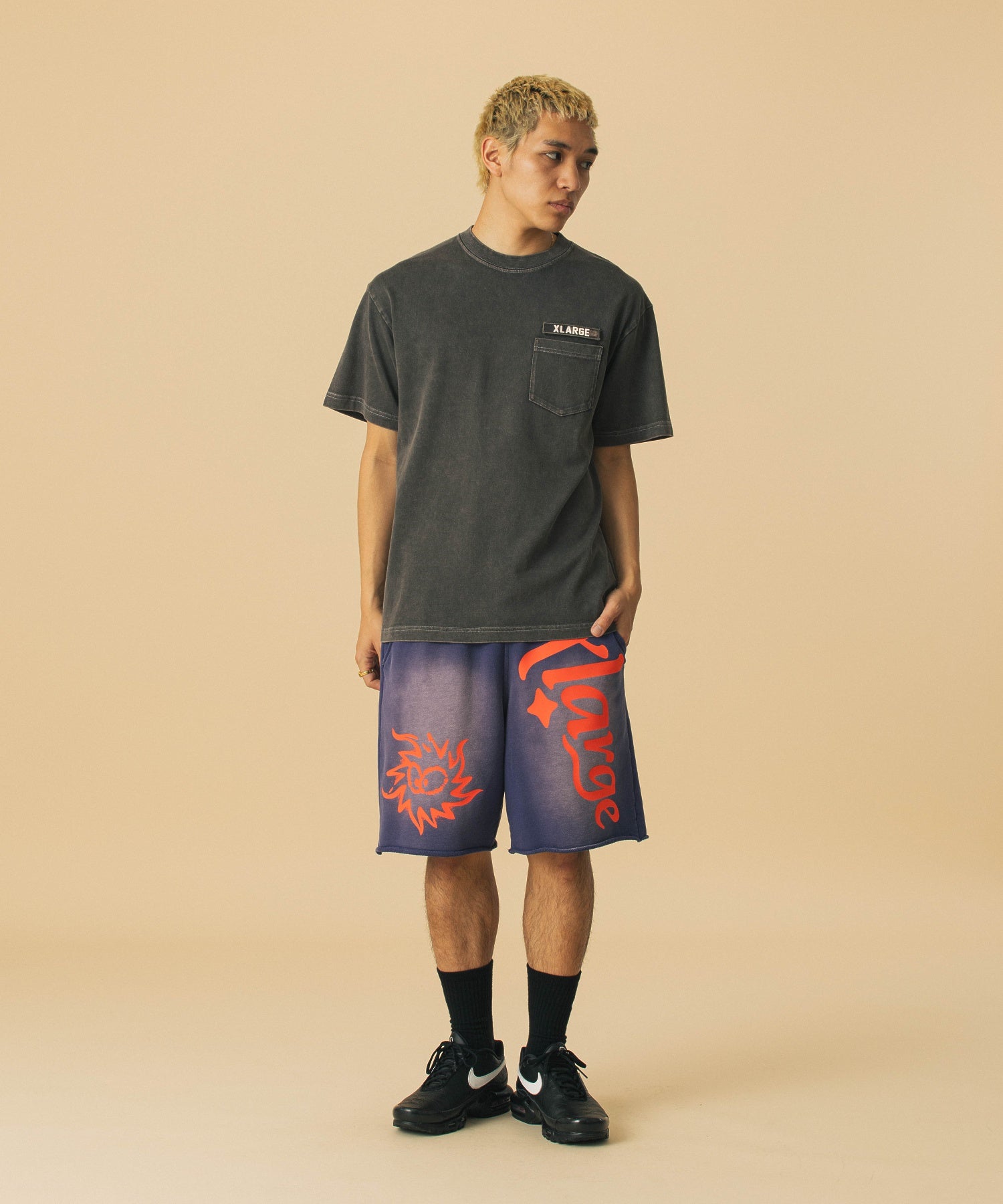 เสื้อยืดแขนสั้น XLARGE รุ่น Military Pocket S/S Tee