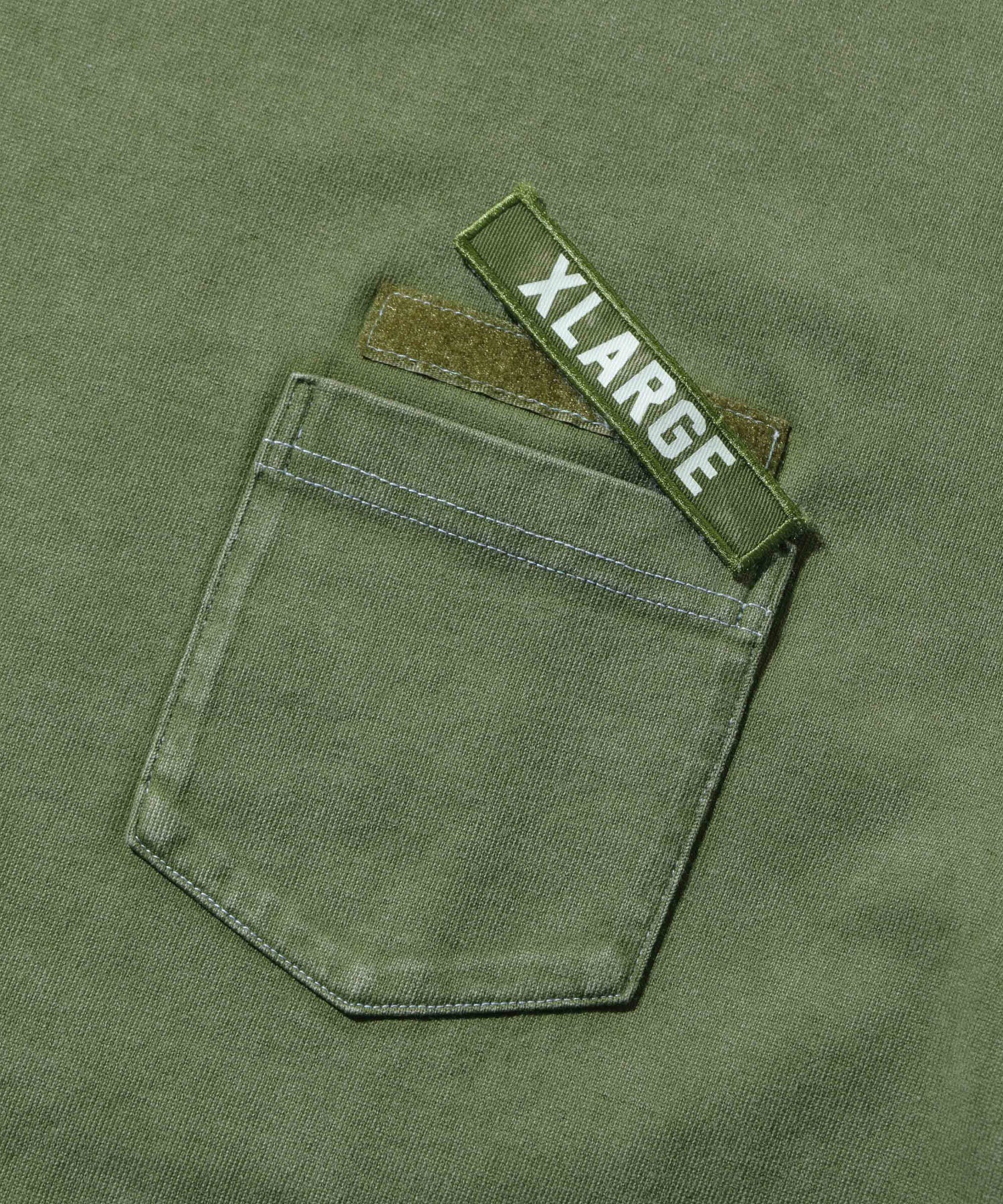 เสื้อยืดแขนสั้น XLARGE รุ่น Military Pocket S/S Tee