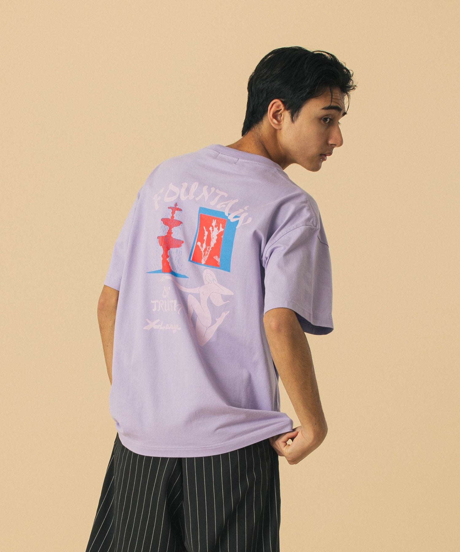 เสื้อยืดแขนสั้น XLARGE รุ่น Fountain Of Truth S/S Tee