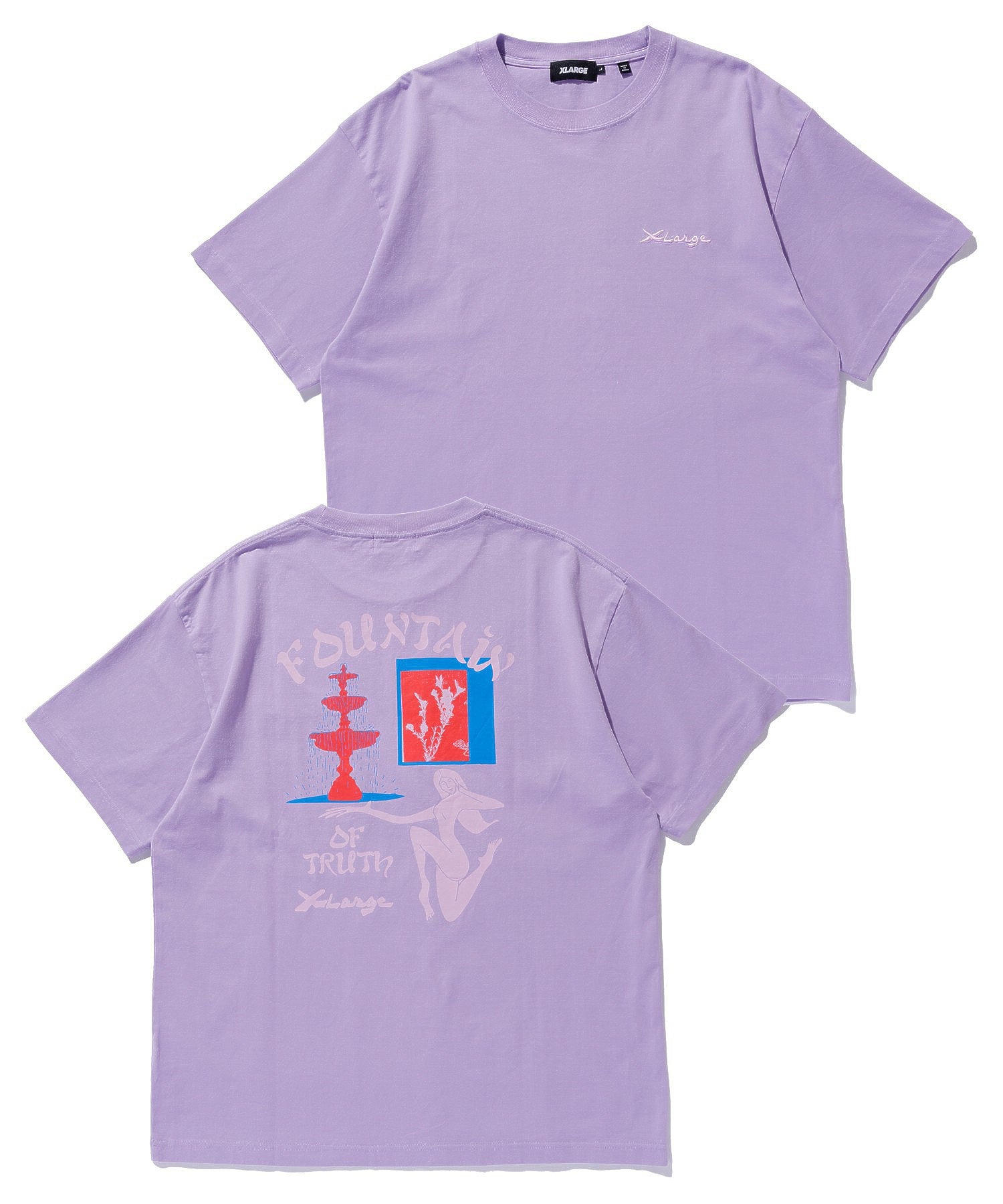 เสื้อยืดแขนสั้น XLARGE รุ่น Fountain Of Truth S/S Tee