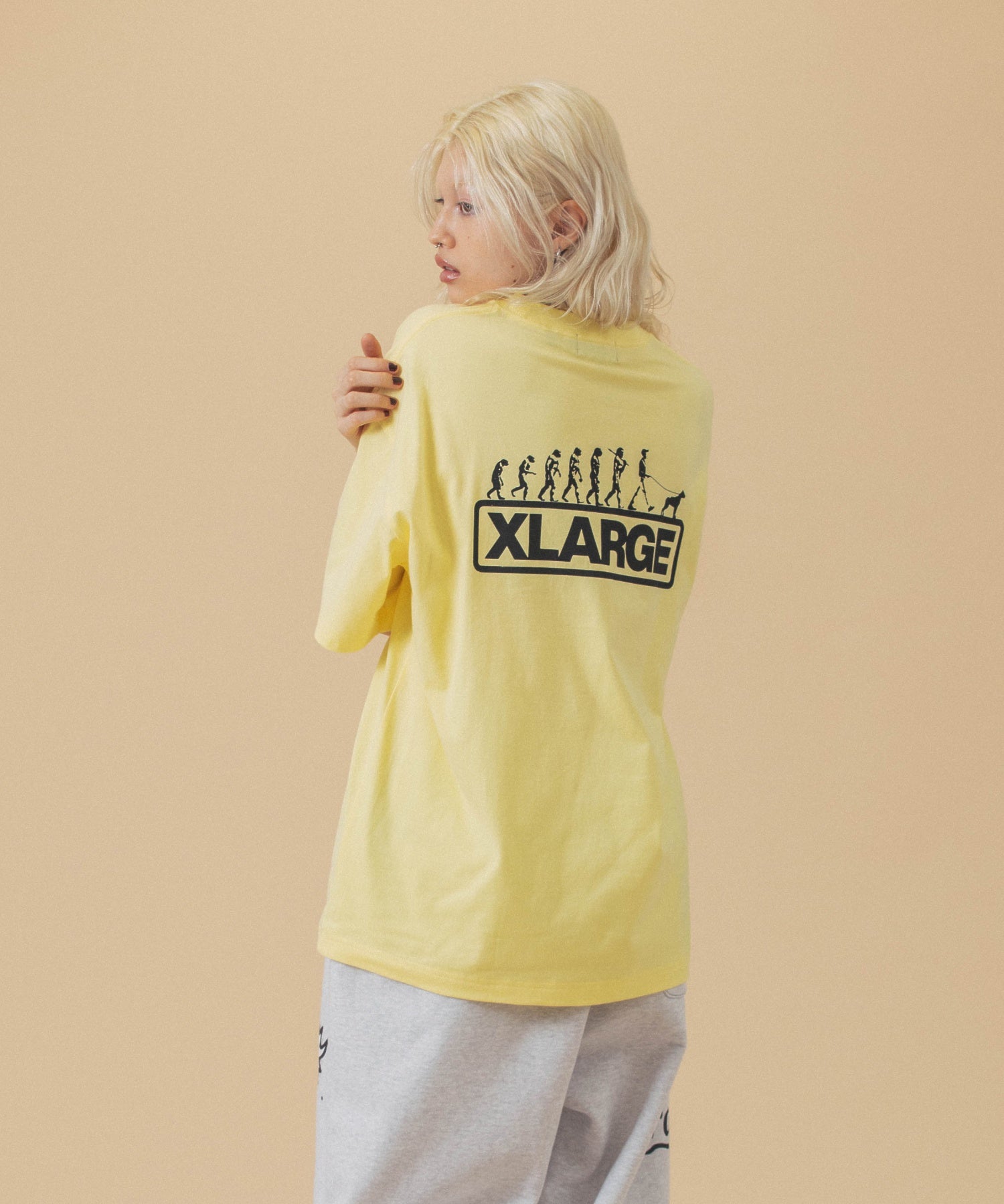 เสื้อยืดแขนสั้น XLARGE รุ่น Evolution S/S Tee