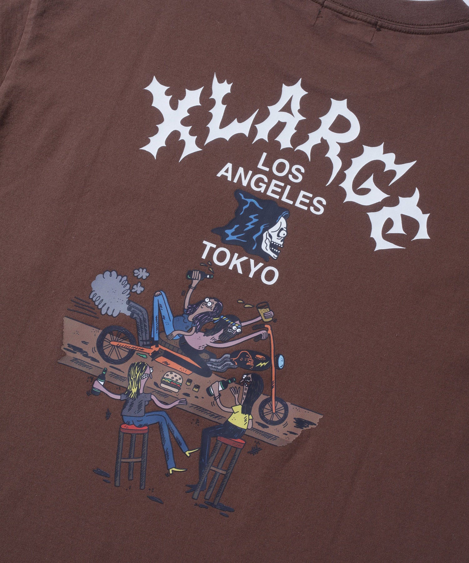 เสื้อยืดแขนสั้น XLARGE รุ่น Hang Out S/S Pocket Tee