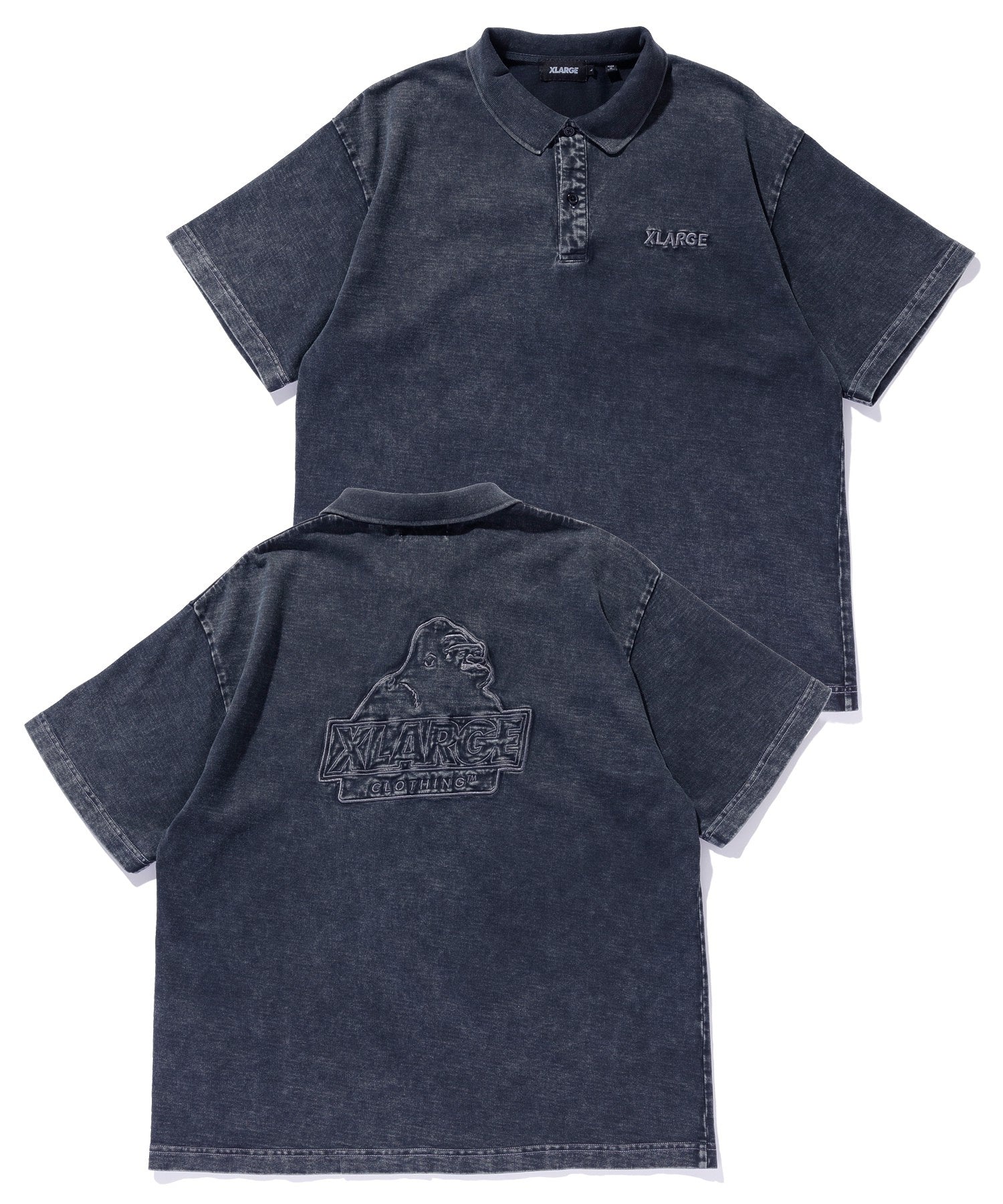 เสื้อเชิ้ต XLARGE รุ่น Chemical Wash Slanted Og Polo Shirt