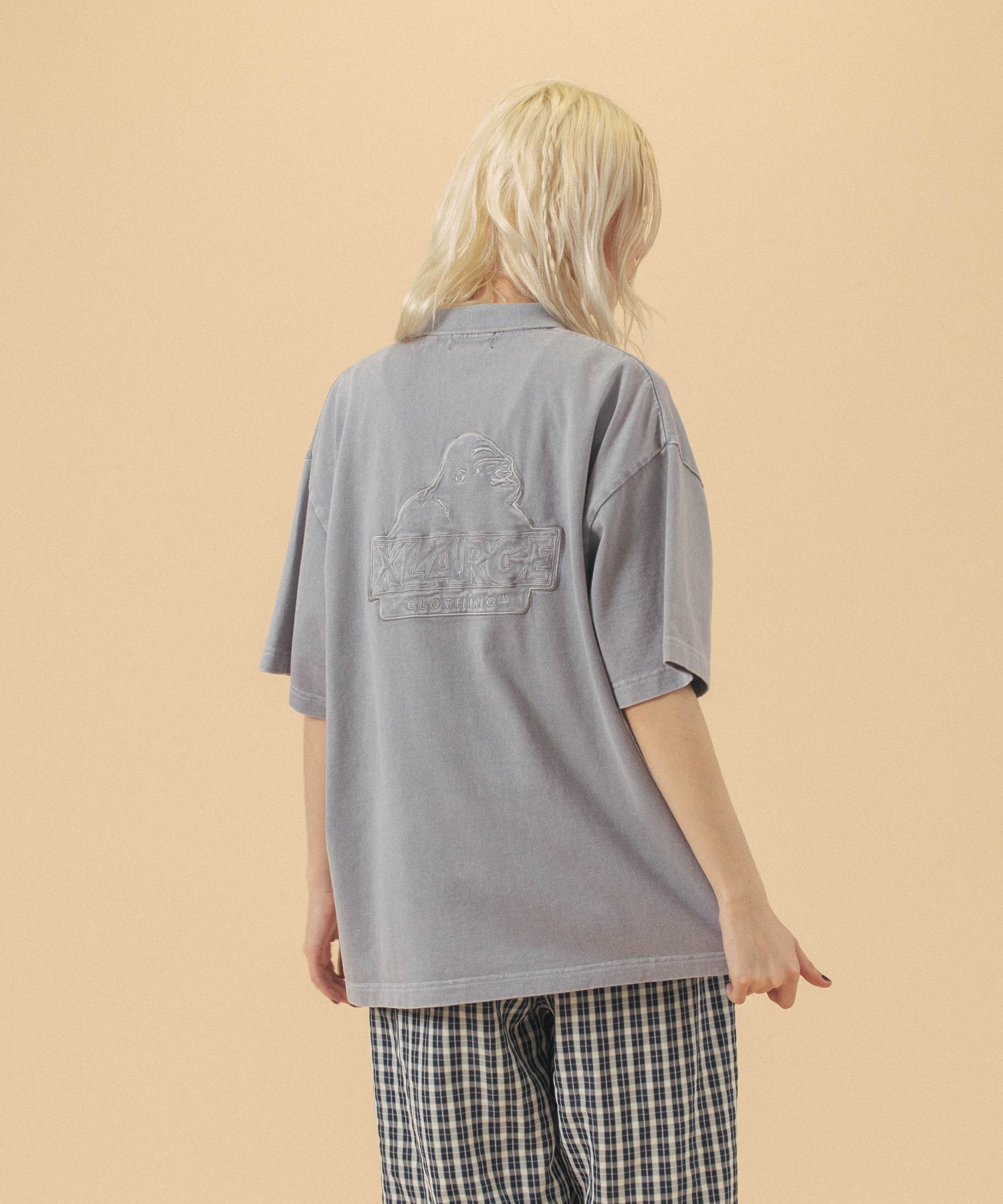 เสื้อเชิ้ต XLARGE รุ่น Chemical Wash Slanted Og Polo Shirt