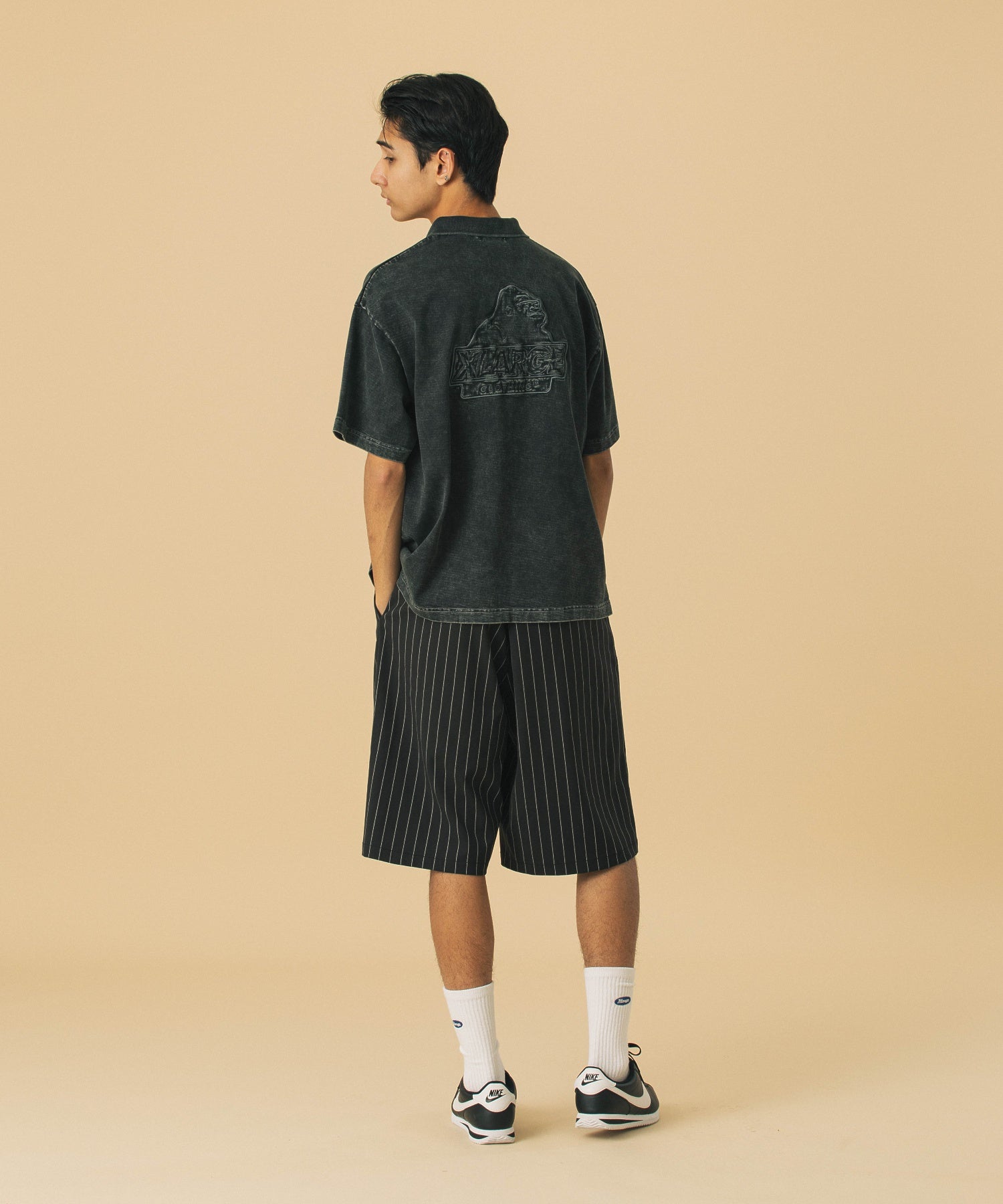 เสื้อเชิ้ต XLARGE รุ่น Chemical Wash Slanted Og Polo Shirt
