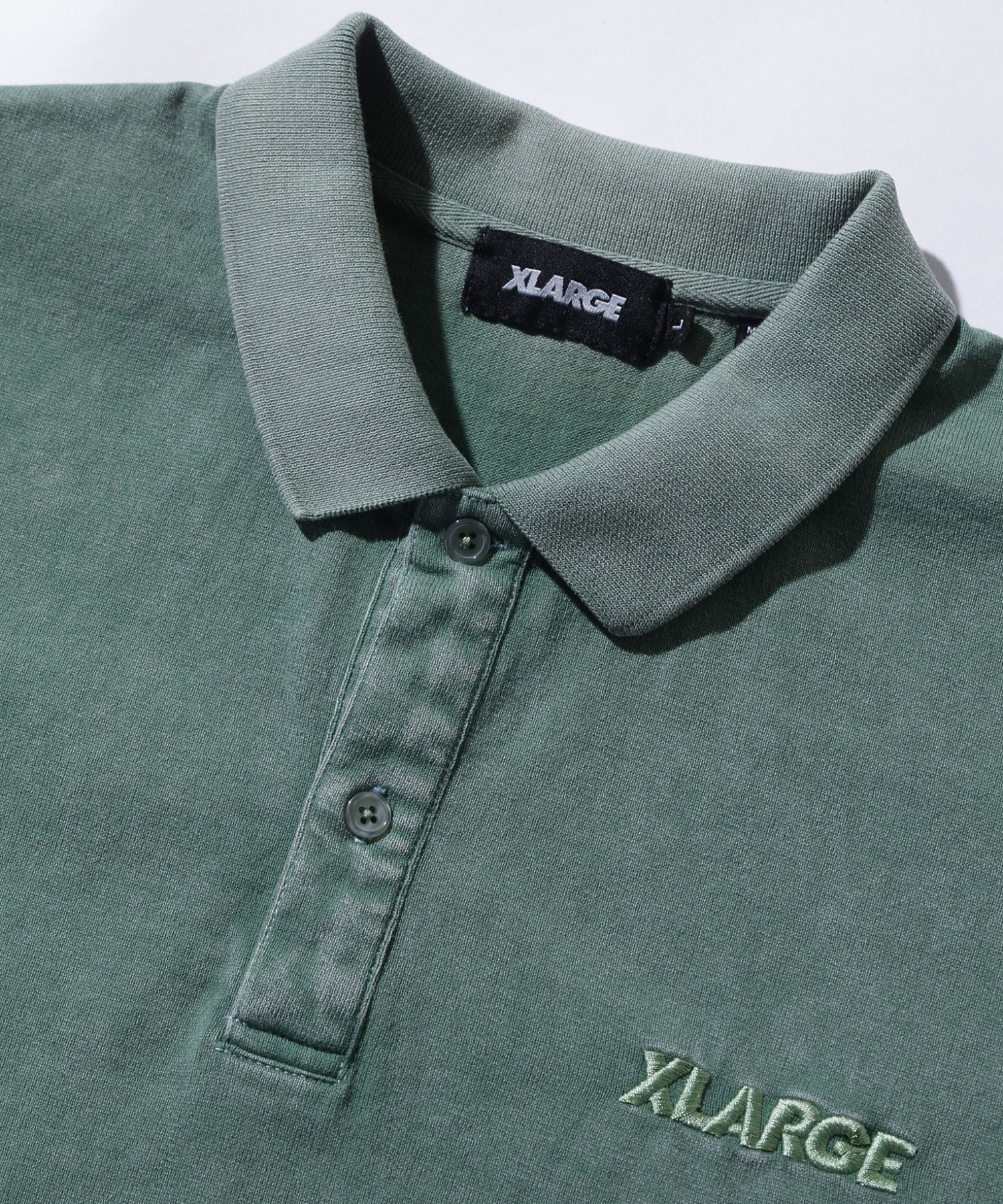 เสื้อเชิ้ต XLARGE รุ่น Chemical Wash Slanted Og Polo Shirt