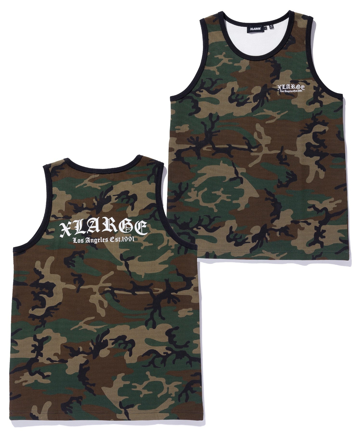 เสื้อกล้าม XLARGE รุ่น Old English Waffle Tank Top