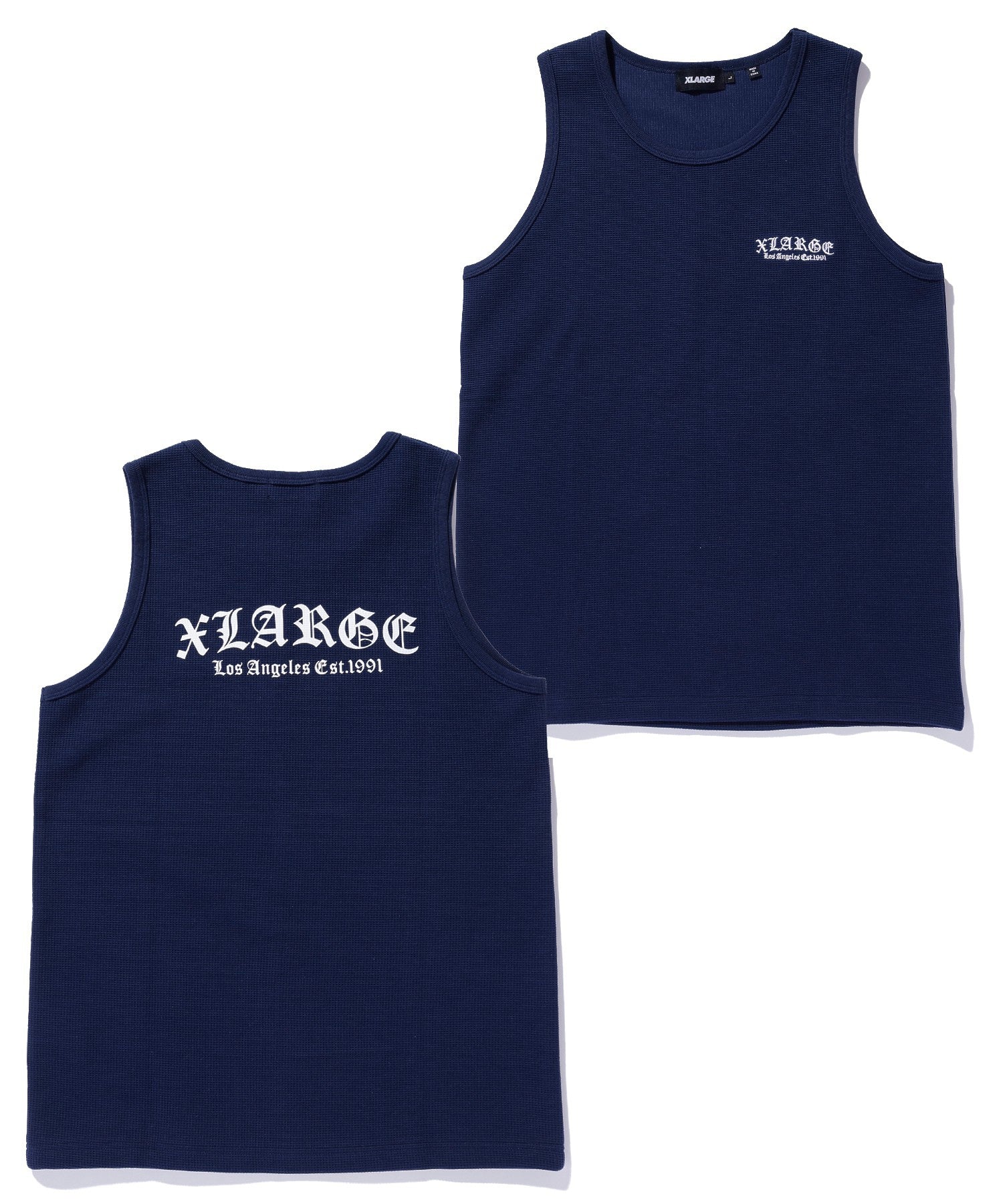 เสื้อกล้าม XLARGE รุ่น Old English Waffle Tank Top
