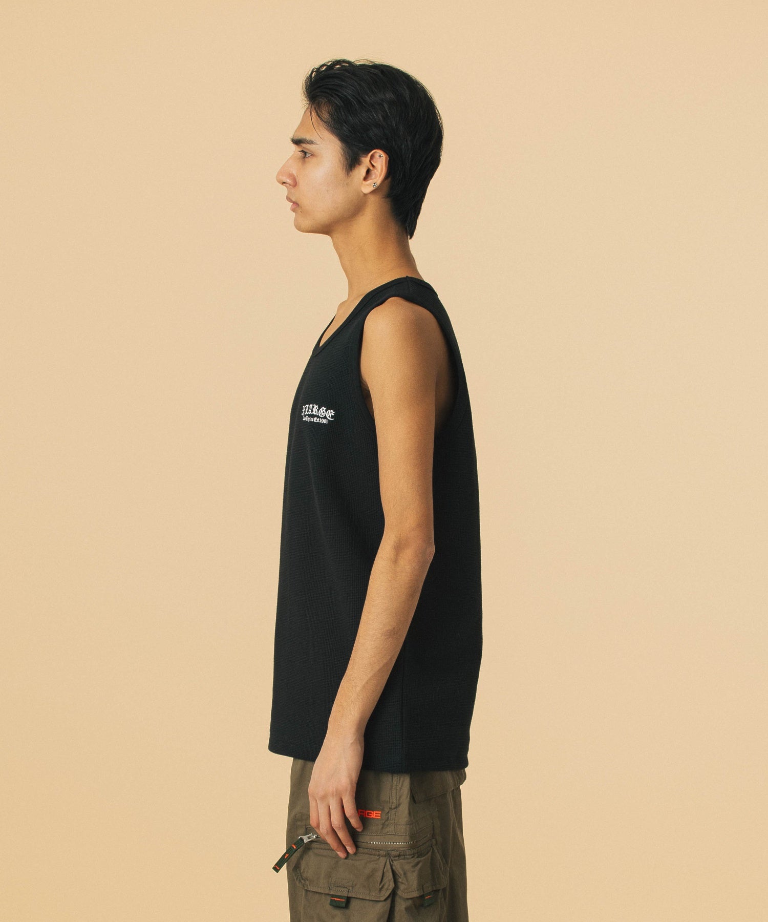 เสื้อกล้าม XLARGE รุ่น Old English Waffle Tank Top