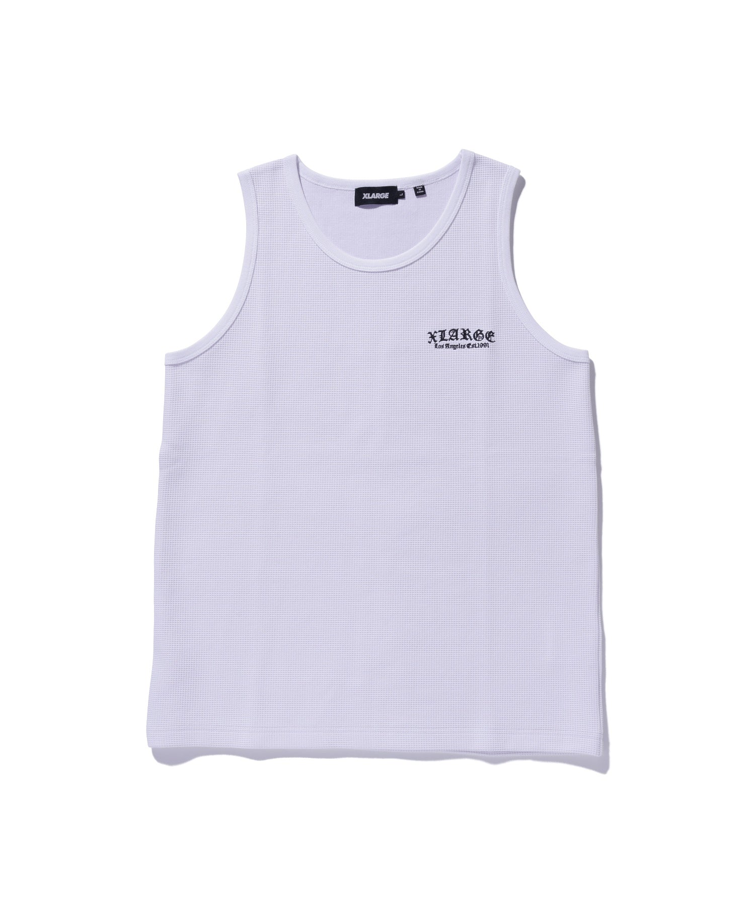 เสื้อกล้าม XLARGE รุ่น Old English Waffle Tank Top