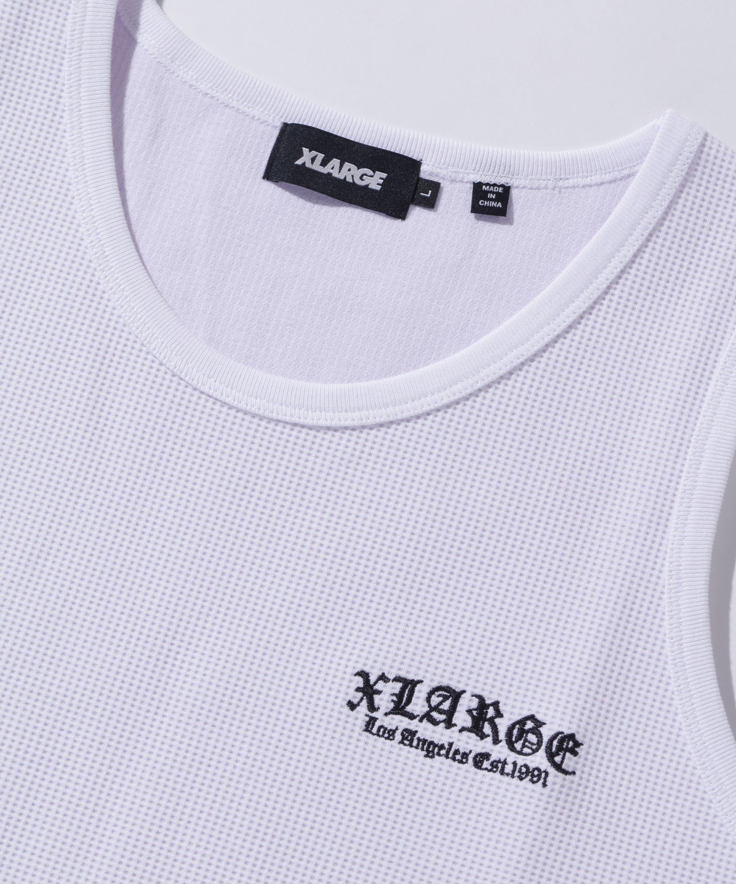 เสื้อกล้าม XLARGE รุ่น Old English Waffle Tank Top
