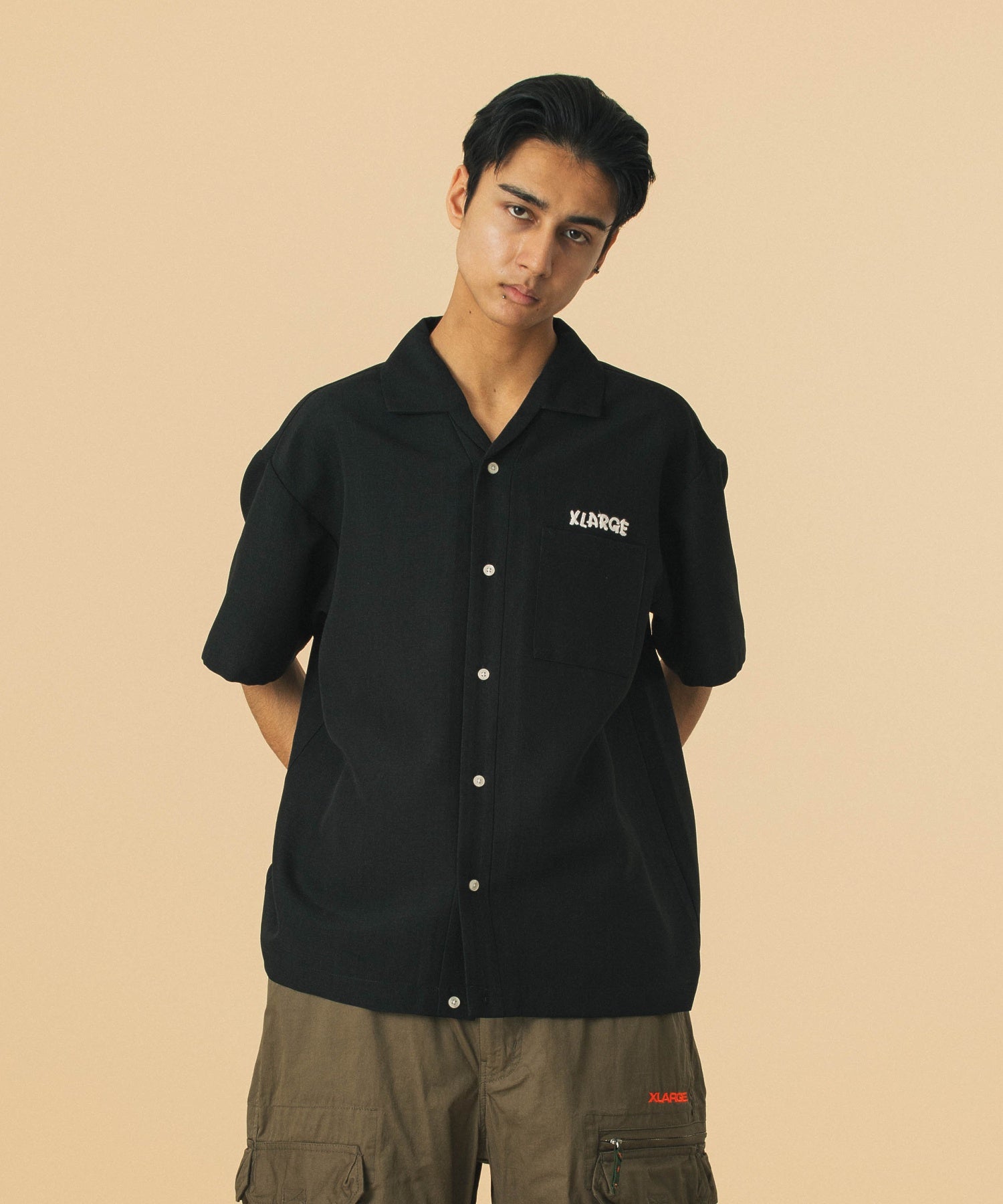 เสื้อเชิ้ต XLARGE รุ่น Drawing Og S/S Shirt