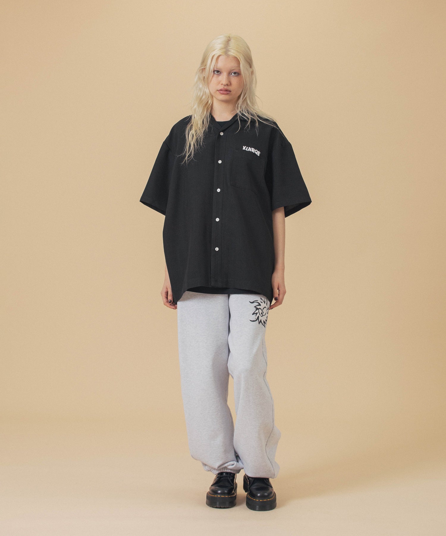 เสื้อเชิ้ต XLARGE รุ่น Drawing Og S/S Shirt