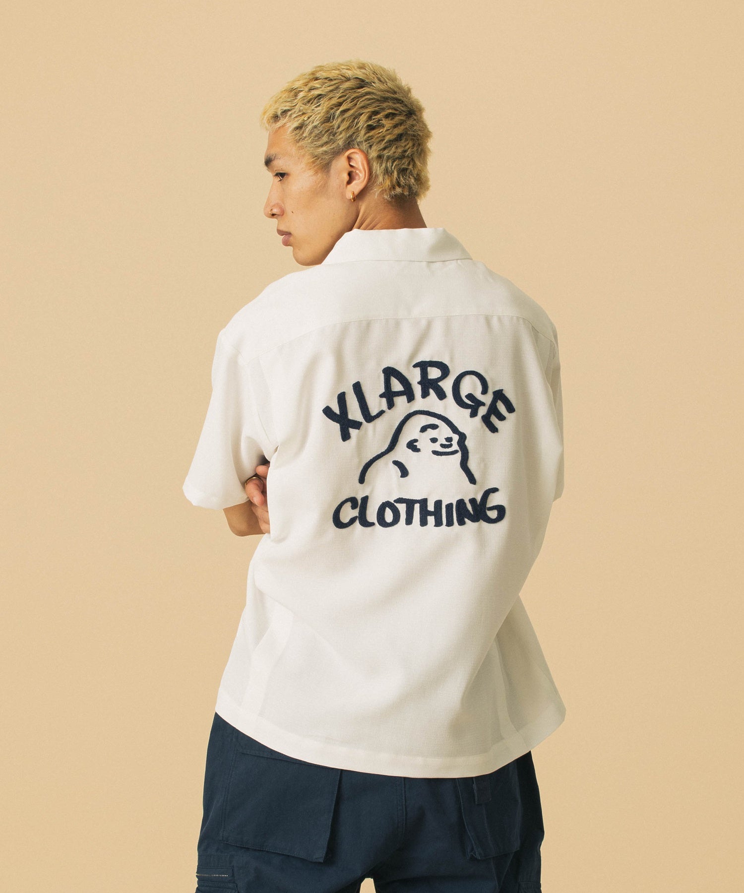 เสื้อเชิ้ต XLARGE รุ่น Drawing Og S/S Shirt