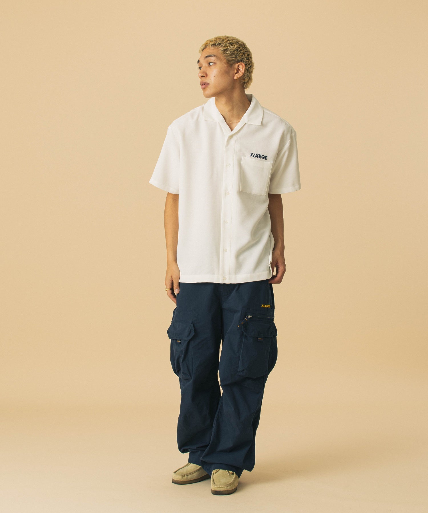 เสื้อเชิ้ต XLARGE รุ่น Drawing Og S/S Shirt